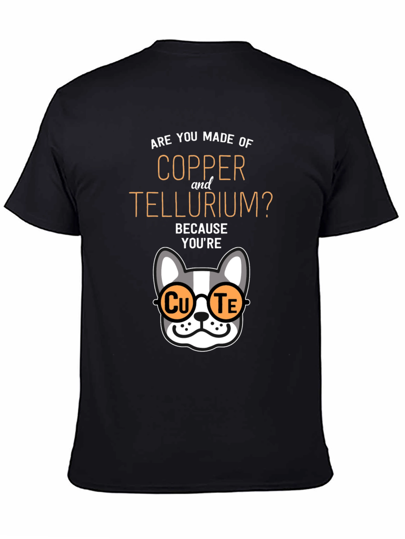 Cute Copper & Tellurium Dog Graphic Tee