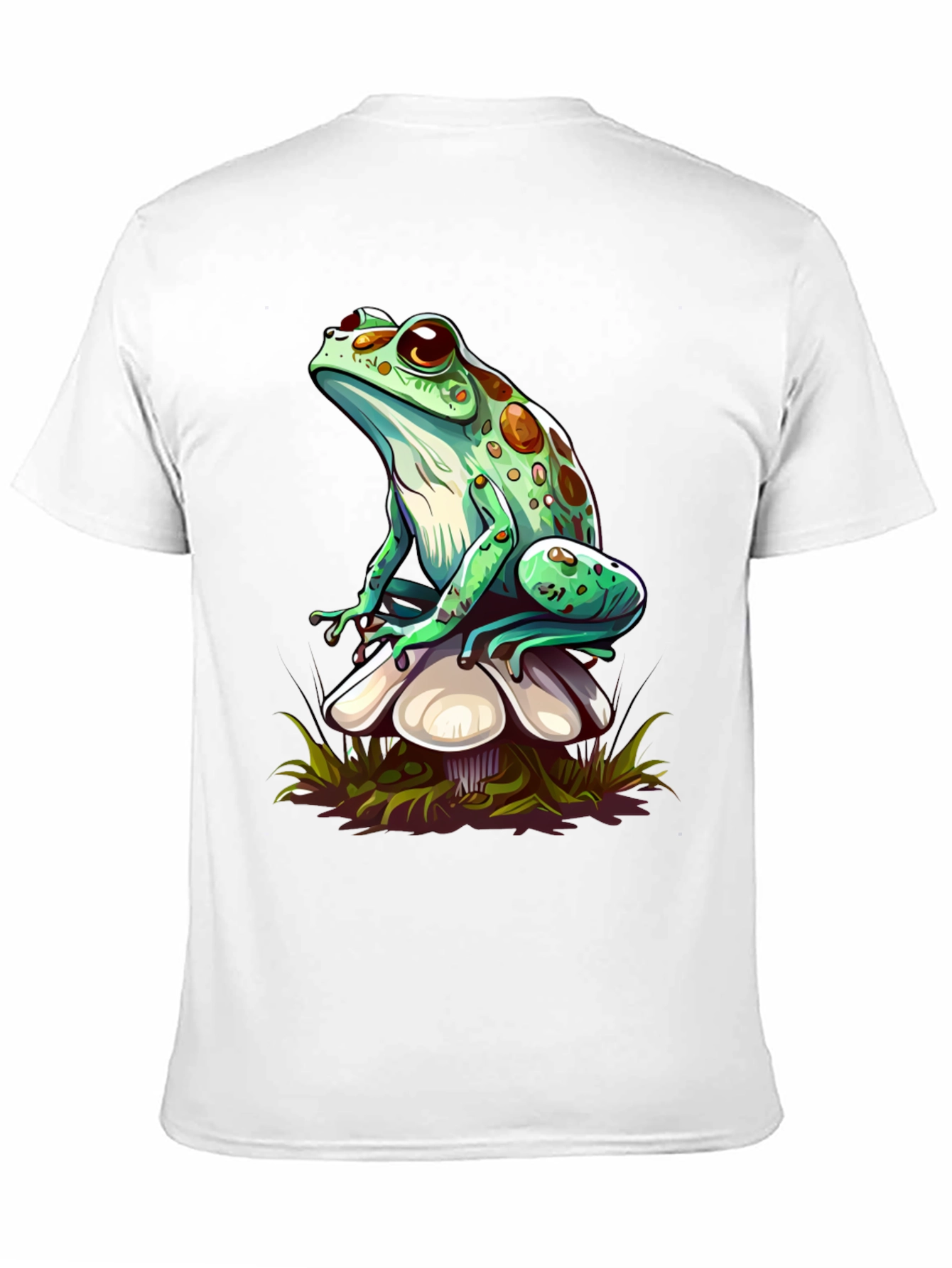 Frog on Mushroom Graphic Tee