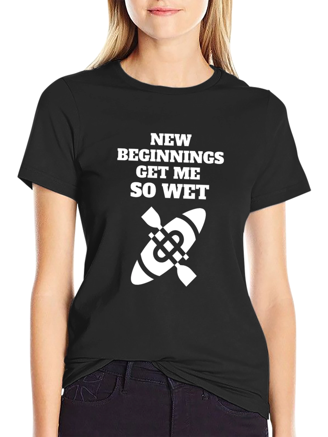New Beginnings Get Me So Wet Kayak T-Shirt