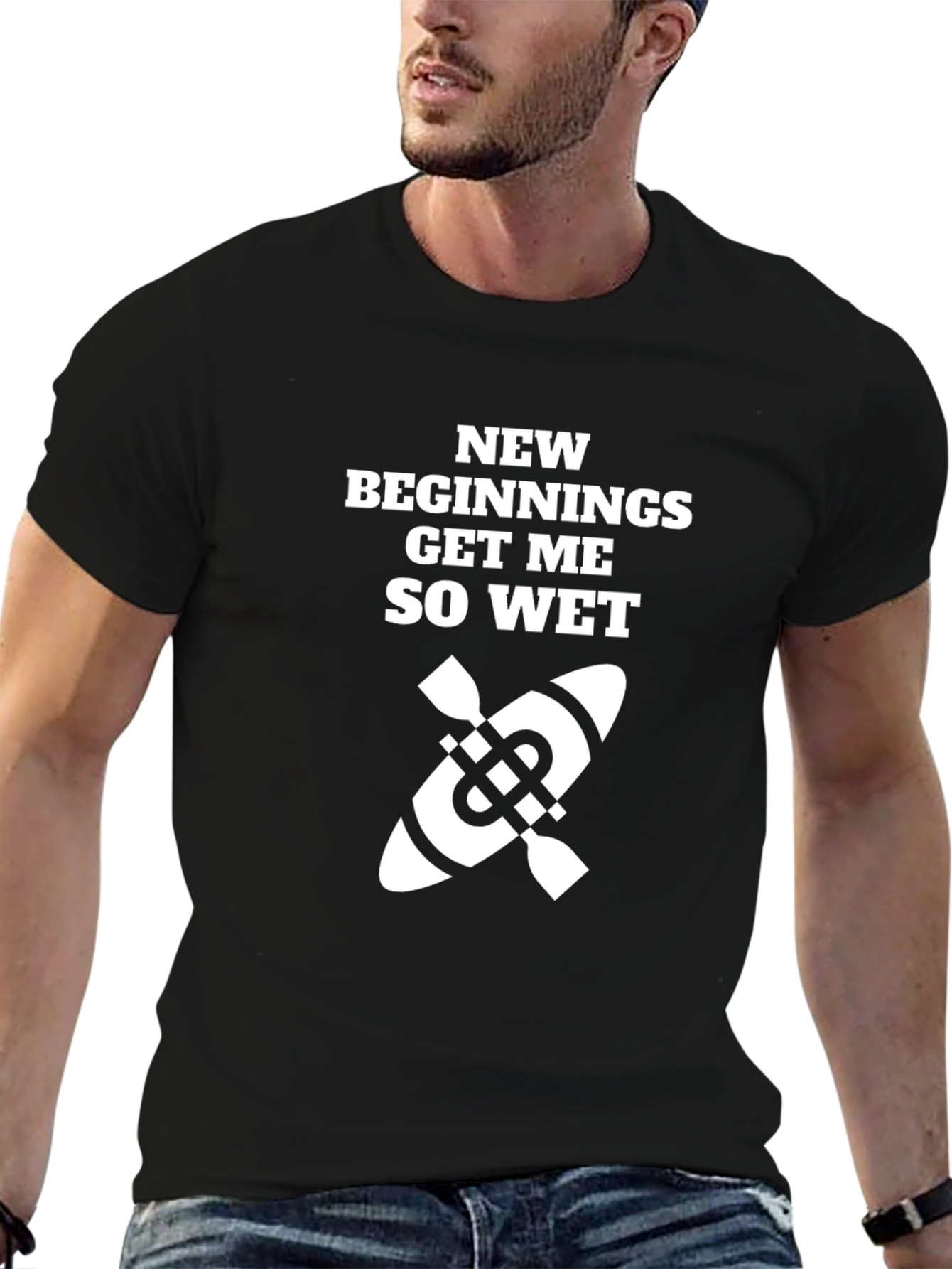 New Beginnings Get Me So Wet Kayak T-Shirt