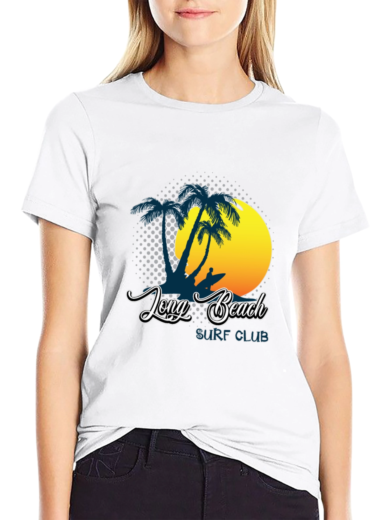 Long Beach Surf Club Graphic Tee