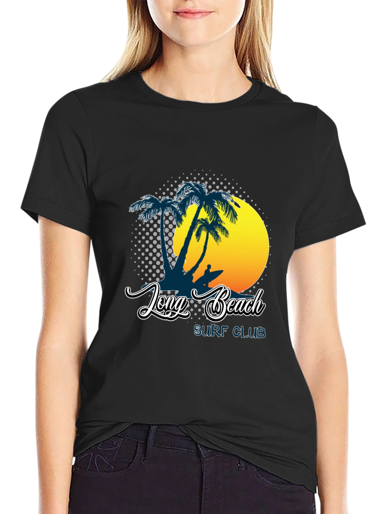 Long Beach Surf Club Graphic Tee