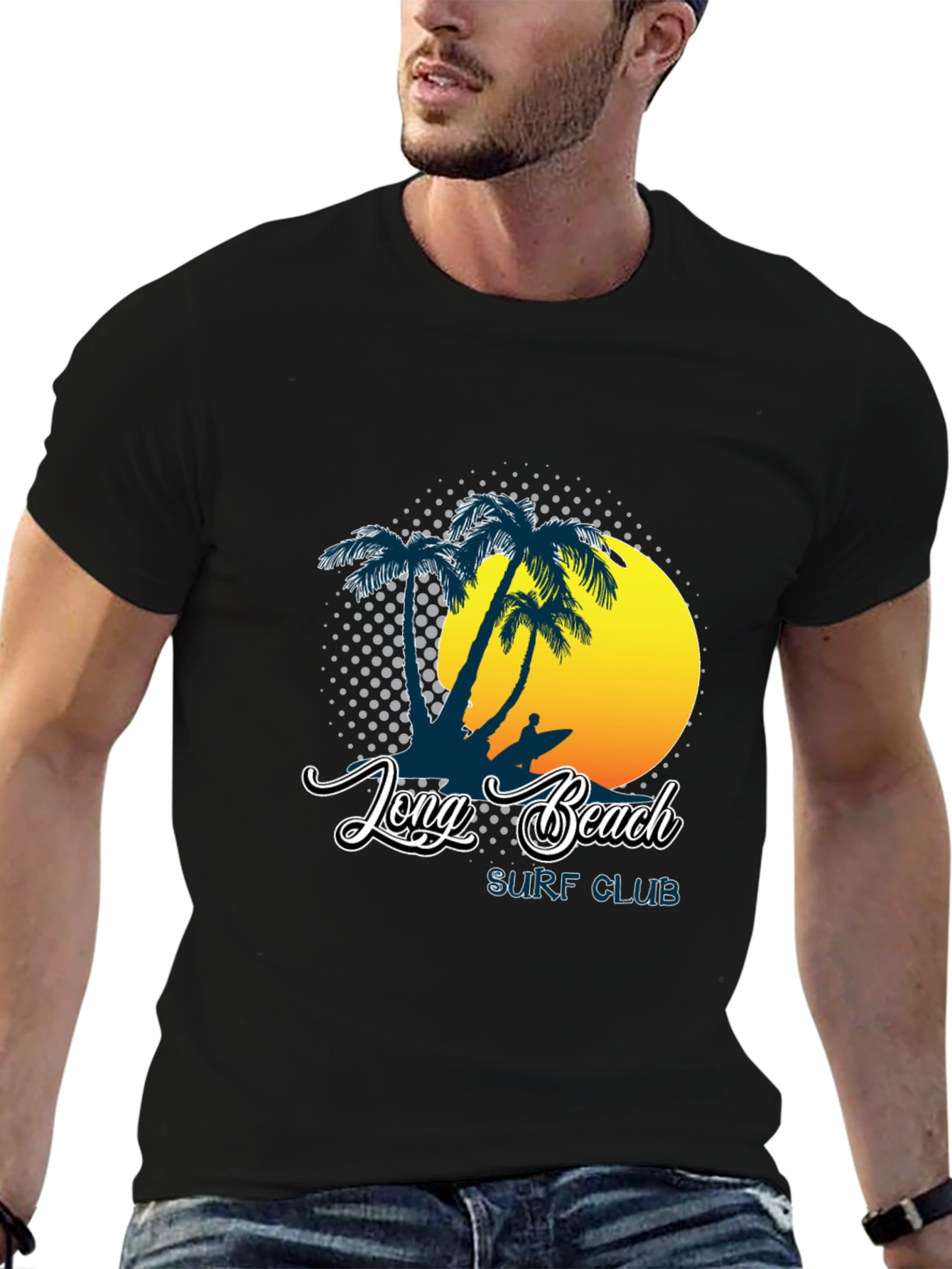 Long Beach Surf Club Graphic Tee