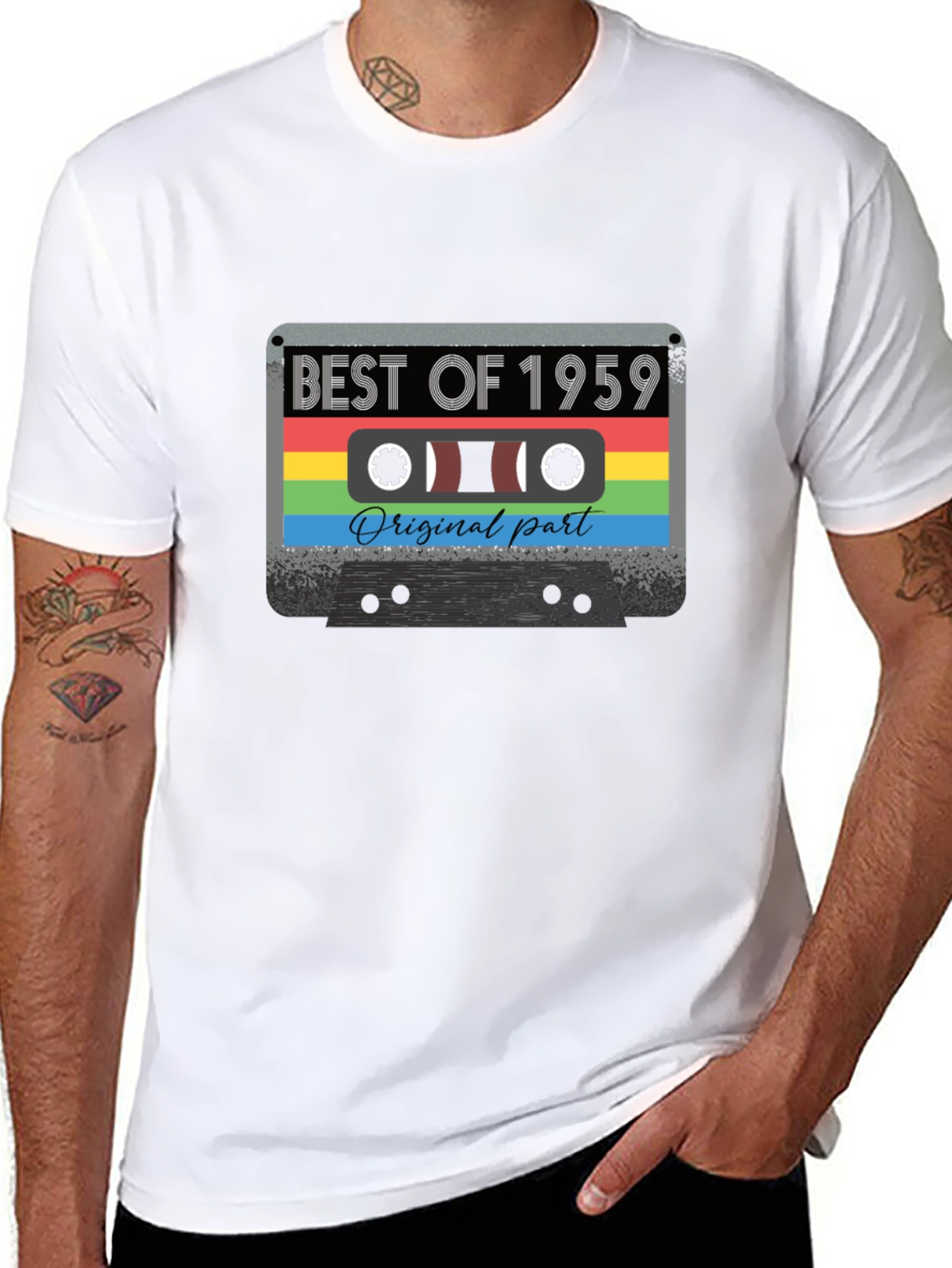 Best of 1959 Cassette Tape Graphic T-Shirt