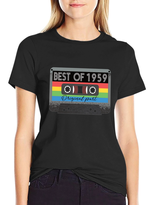 Best of 1959 Cassette Tape Graphic T-Shirt
