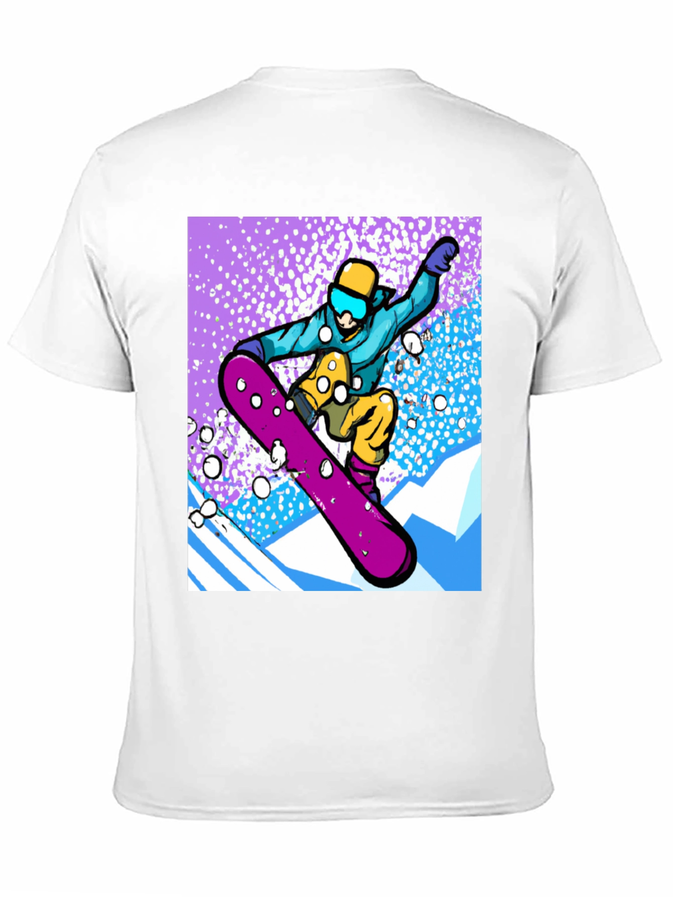 Snowboard Graphic Tee - Winter Sports Style