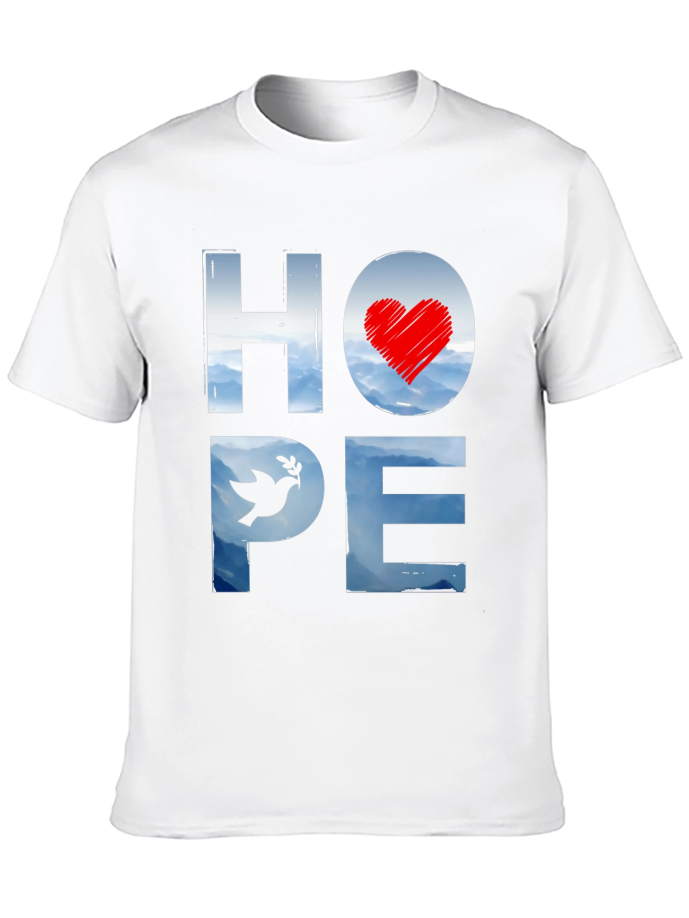 Hope Graphic Tee - Motivational Design T-Shirt