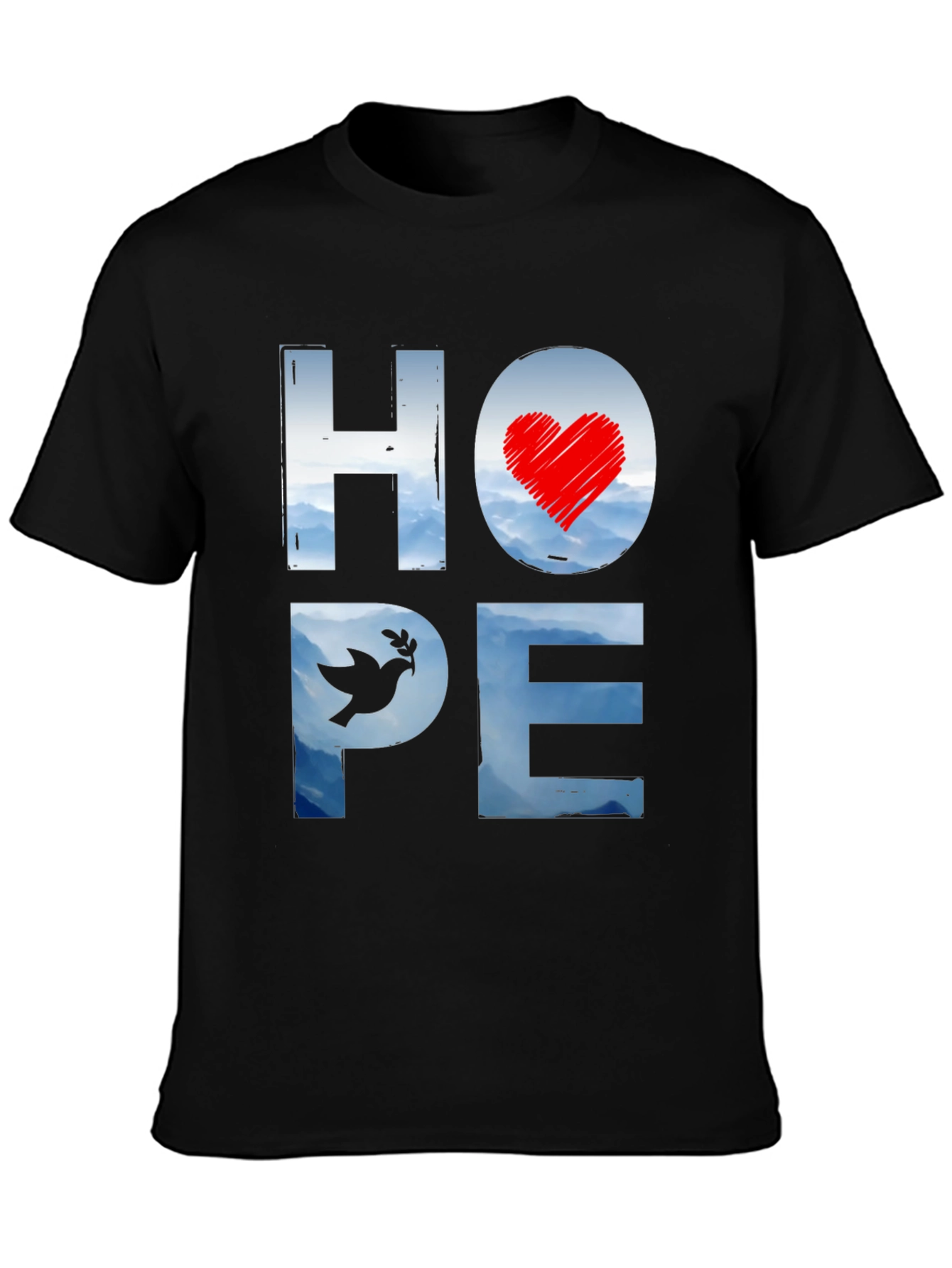 Hope Graphic Tee - Motivational Design T-Shirt