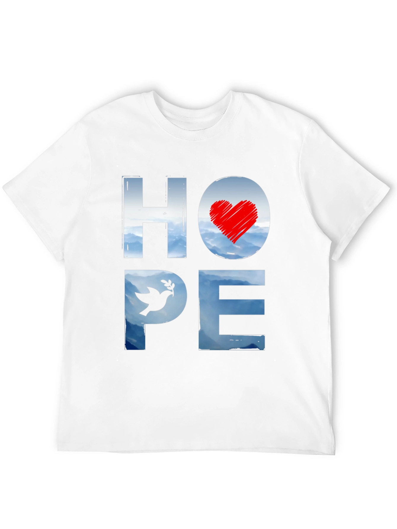 Hope Graphic Tee - Motivational Design T-Shirt
