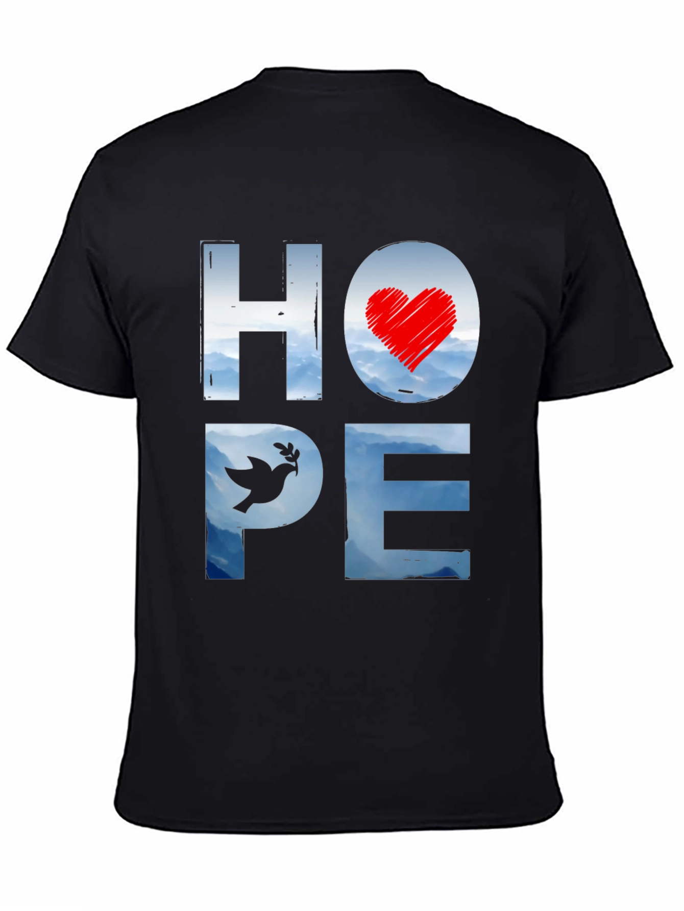 Hope Graphic Tee - Motivational Design T-Shirt