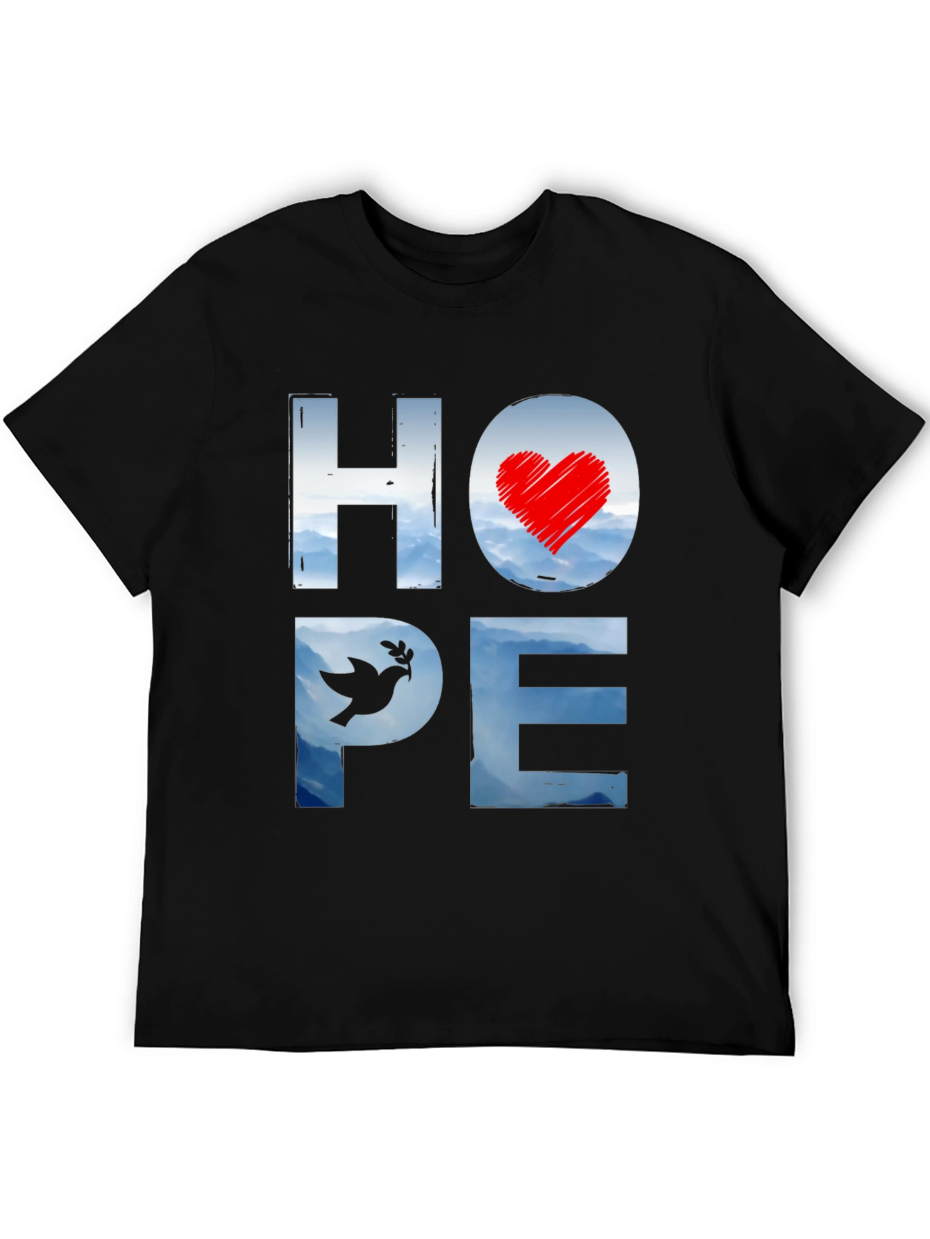 Hope Graphic Tee - Motivational Design T-Shirt