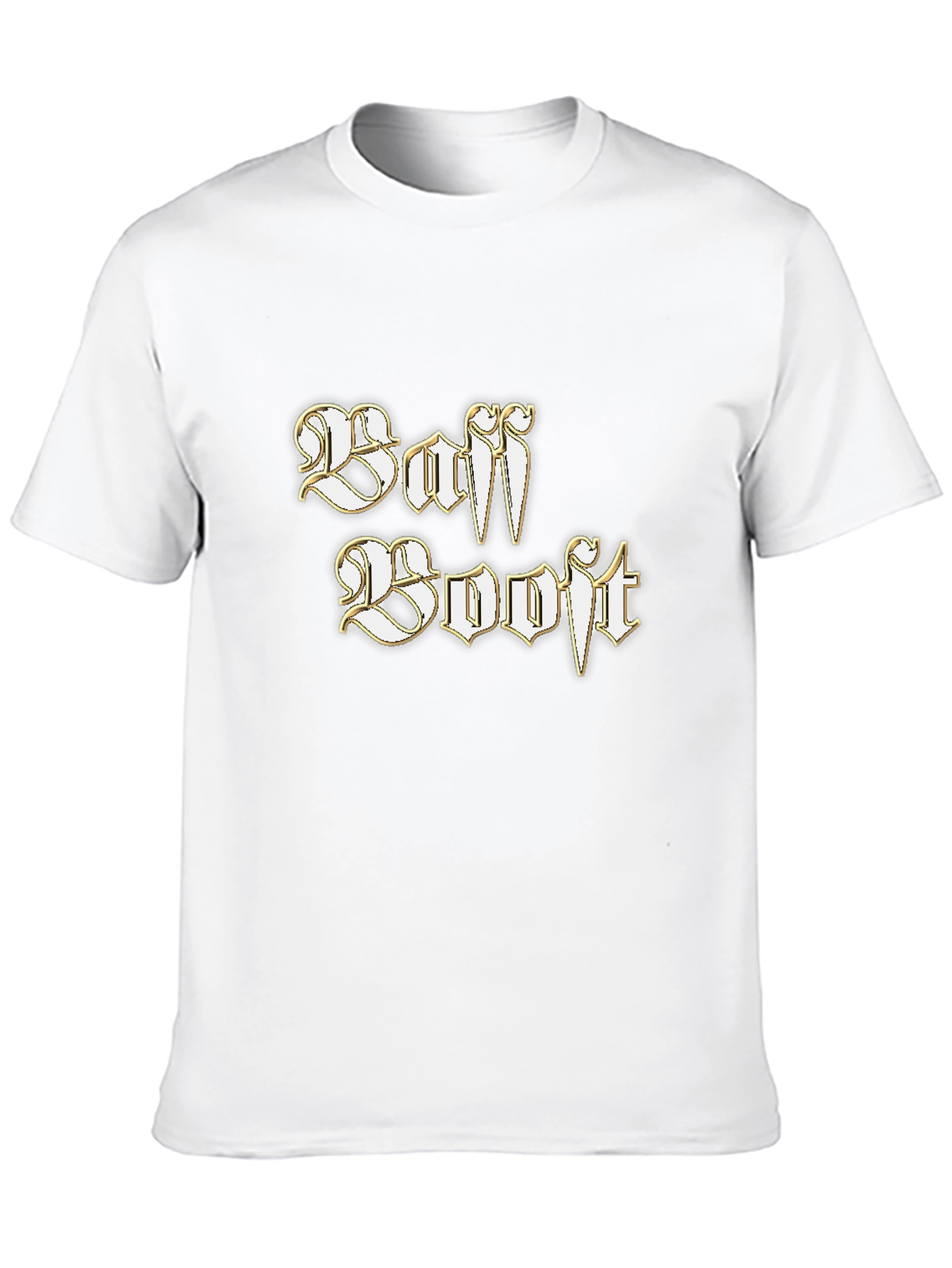 Baff Booft Graphic Tee - Stylish Black T-Shirt