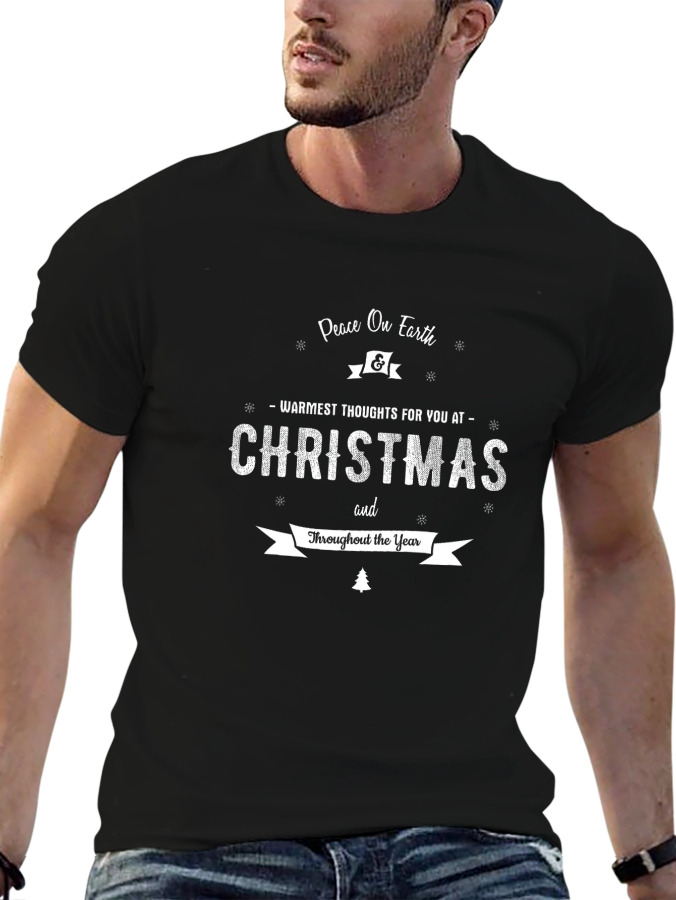 Christmas Peace on Earth Graphic T-Shirt