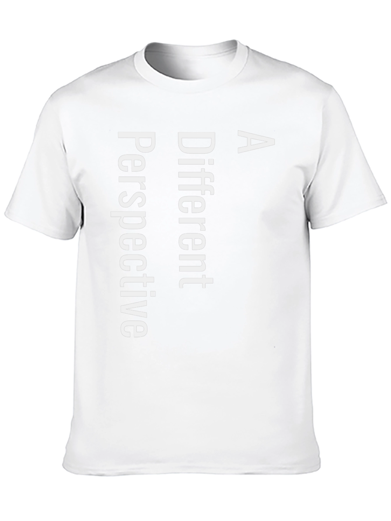 A Different Perspective Black T-Shirt