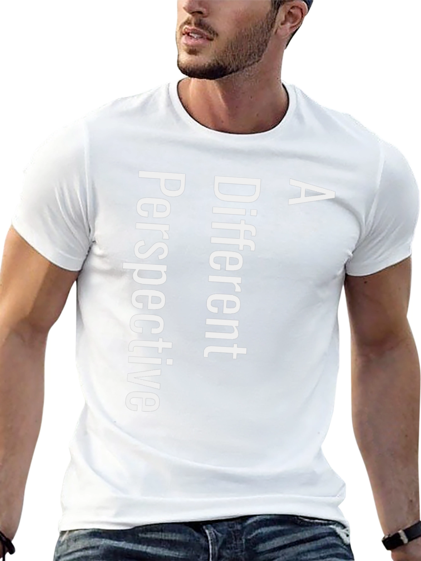 A Different Perspective Black T-Shirt