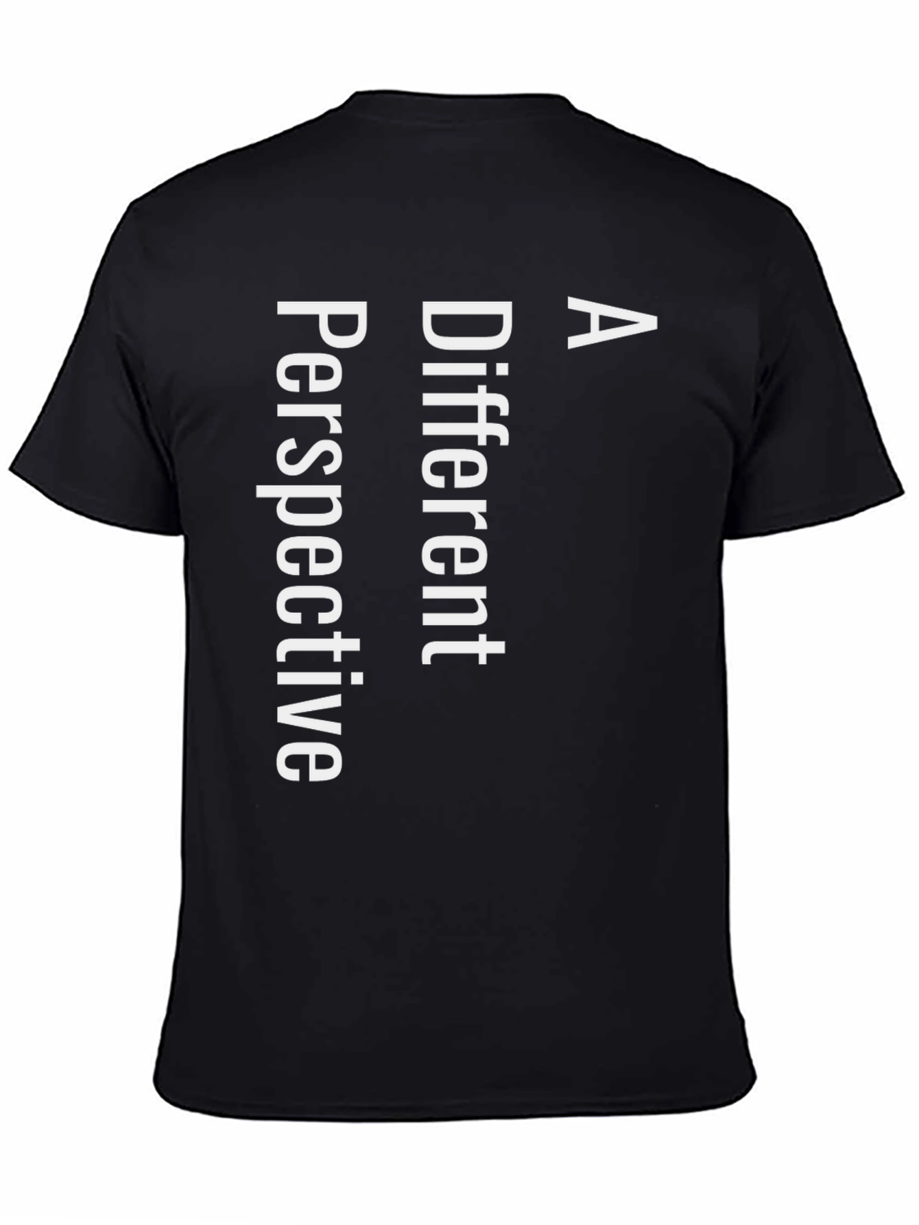 A Different Perspective Black T-Shirt