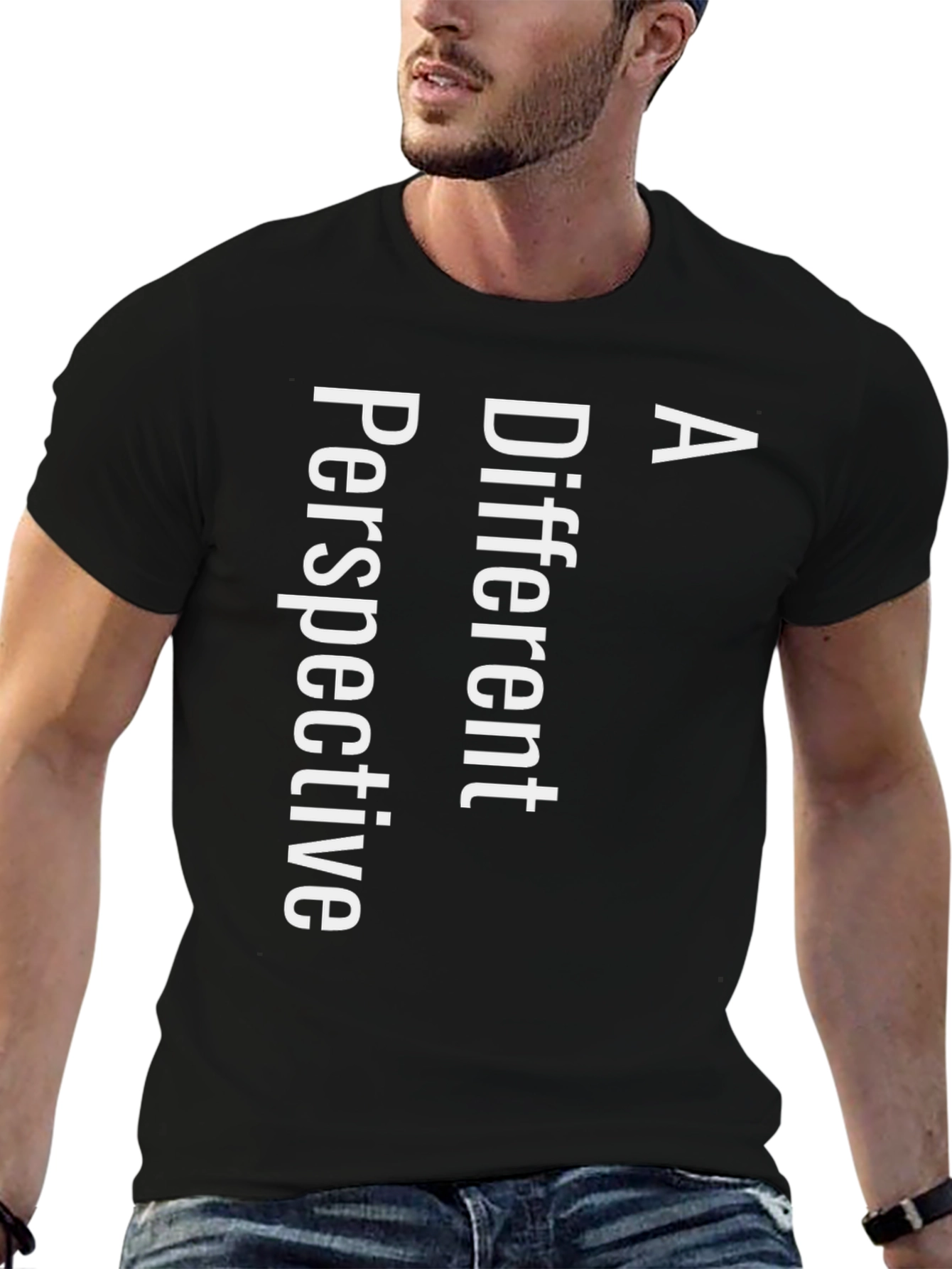 A Different Perspective Black T-Shirt