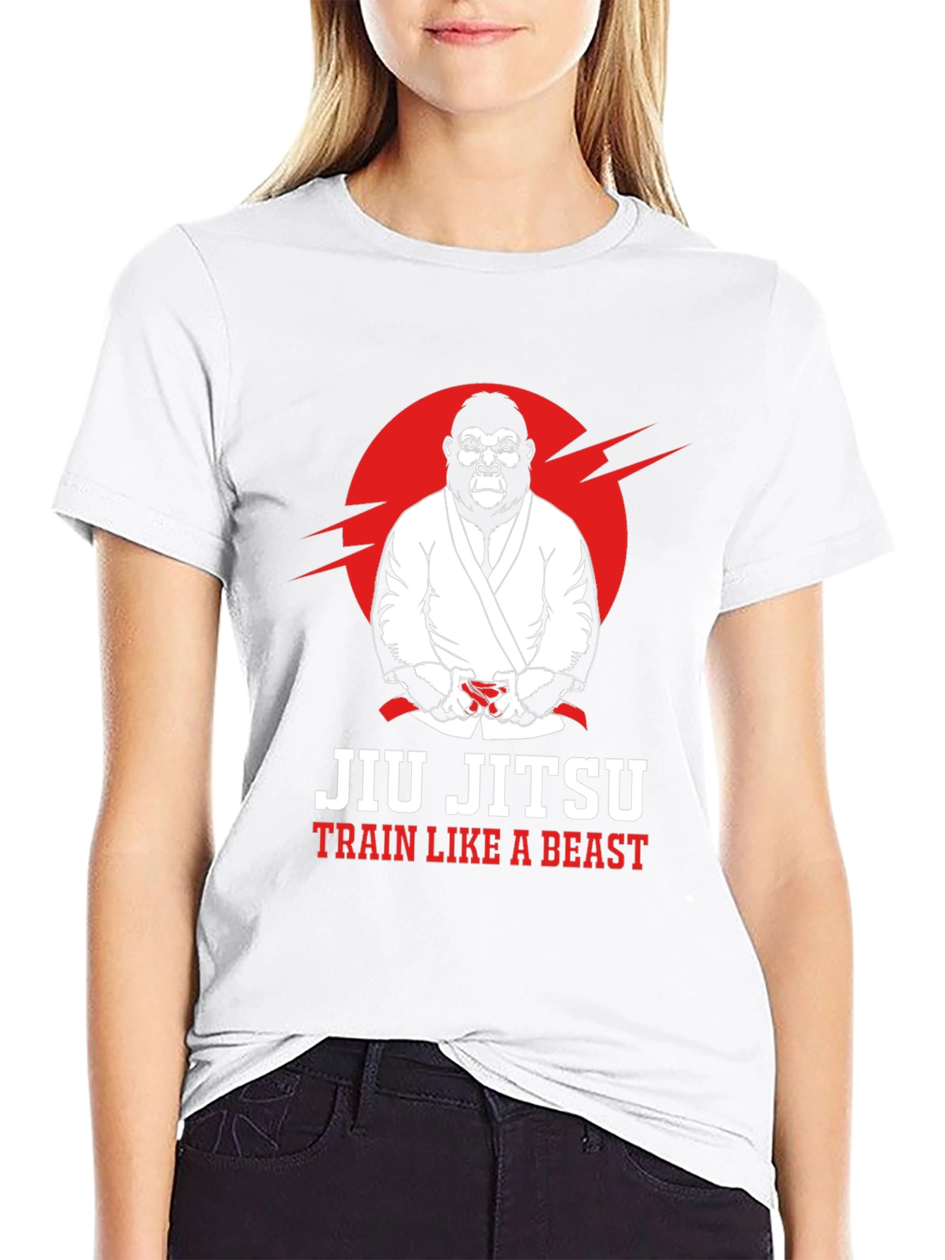 Jiu Jitsu Train Like a Beast T-Shirt