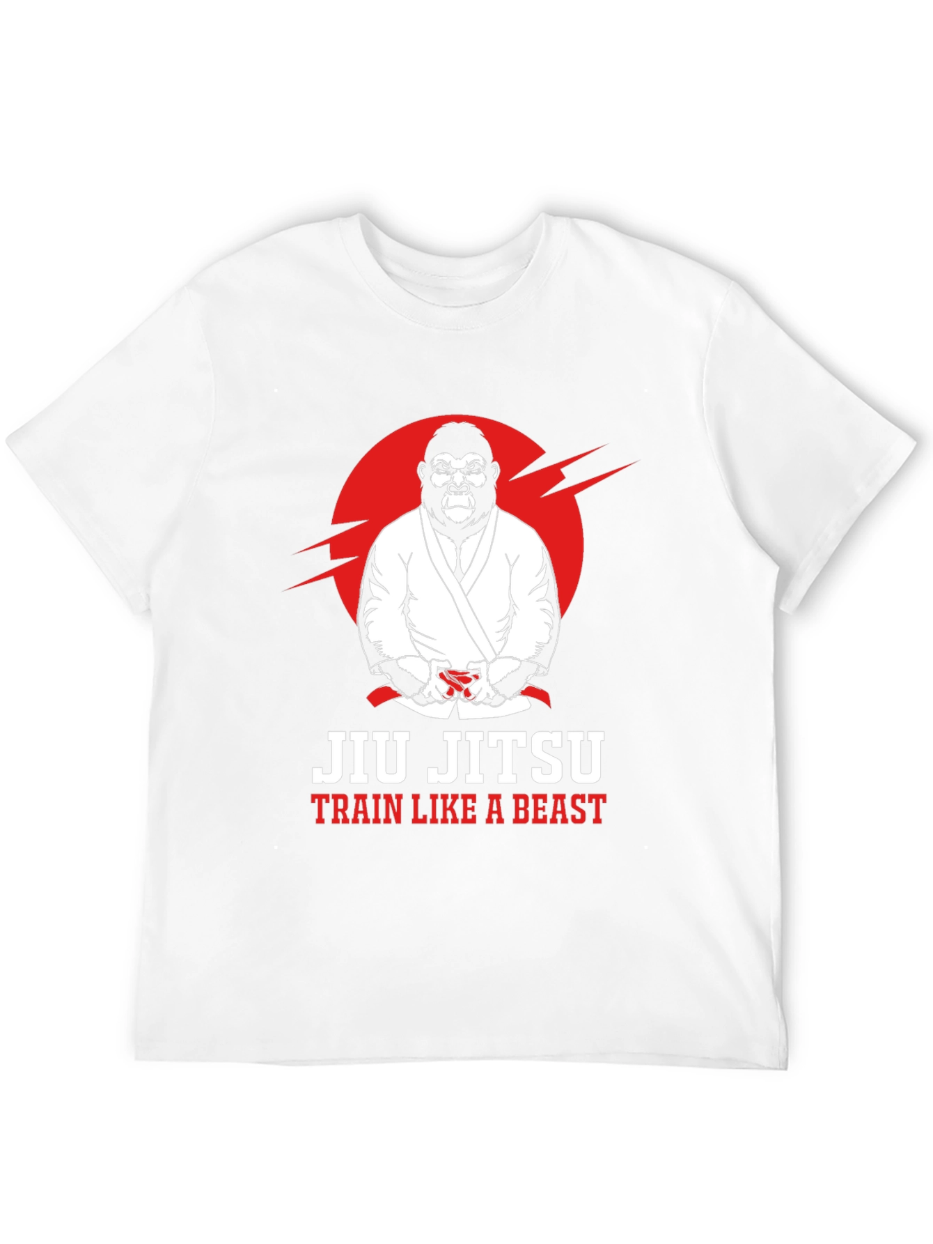 Jiu Jitsu Train Like a Beast T-Shirt