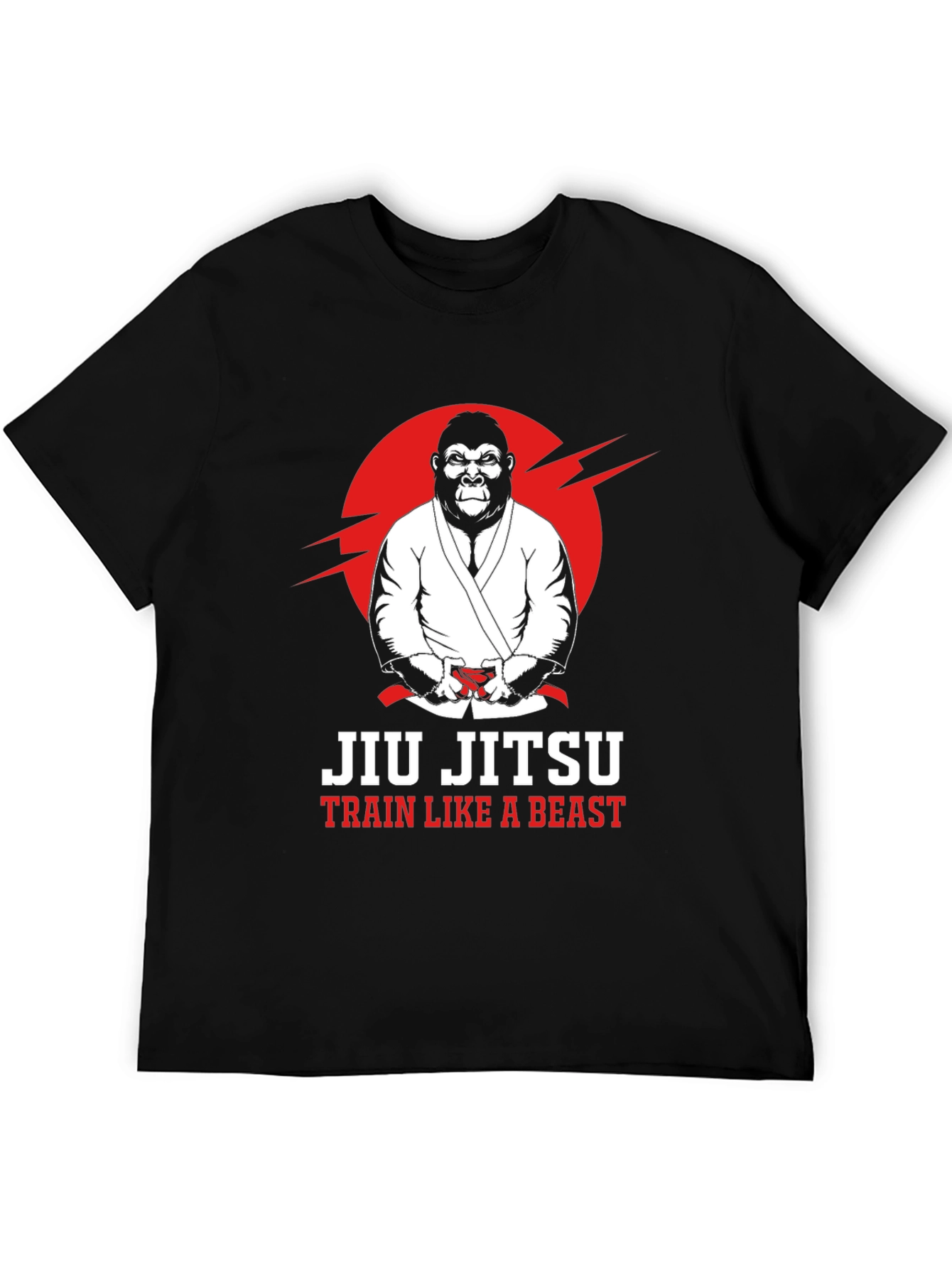 Jiu Jitsu Train Like a Beast T-Shirt