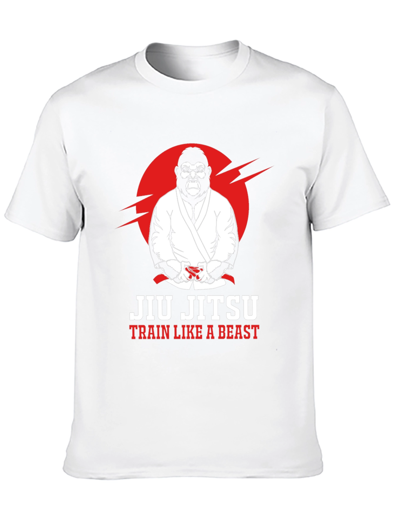 Jiu Jitsu Train Like a Beast T-Shirt