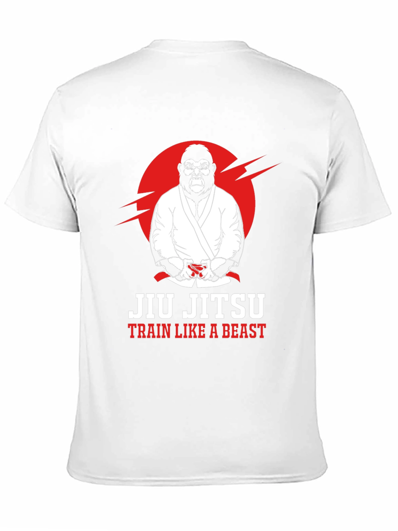 Jiu Jitsu Train Like a Beast T-Shirt