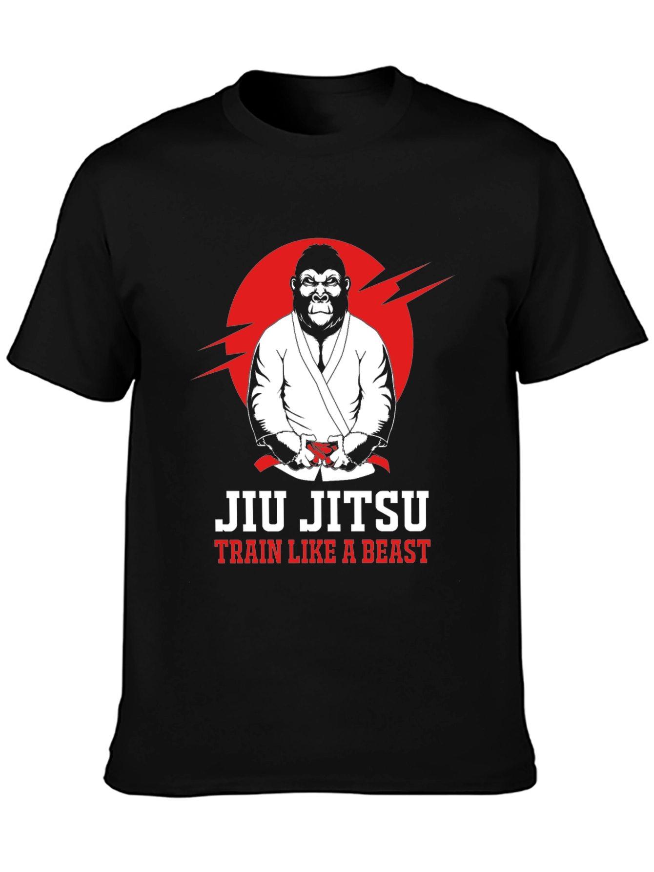 Jiu Jitsu Train Like a Beast T-Shirt