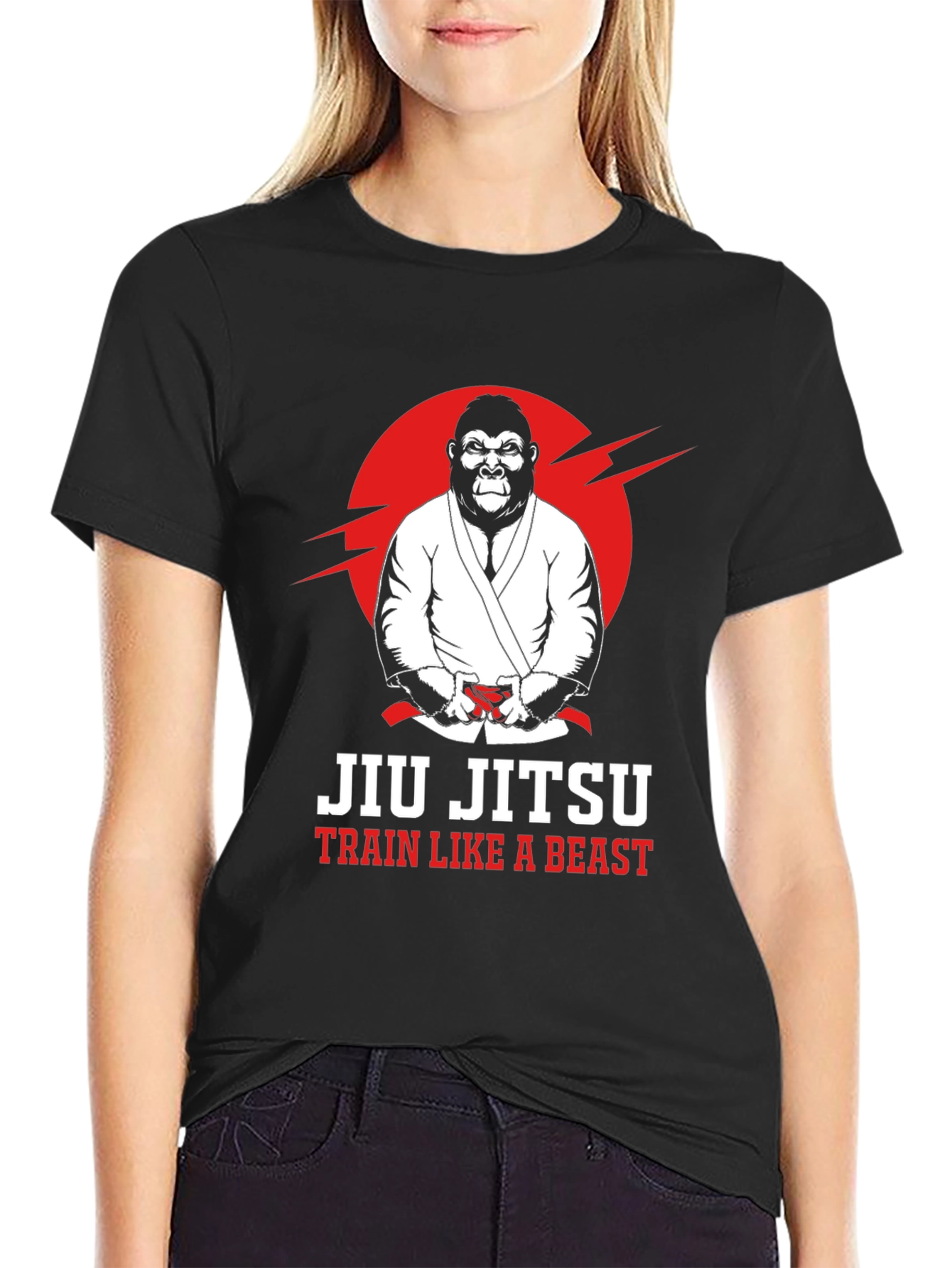 Jiu Jitsu Train Like a Beast T-Shirt