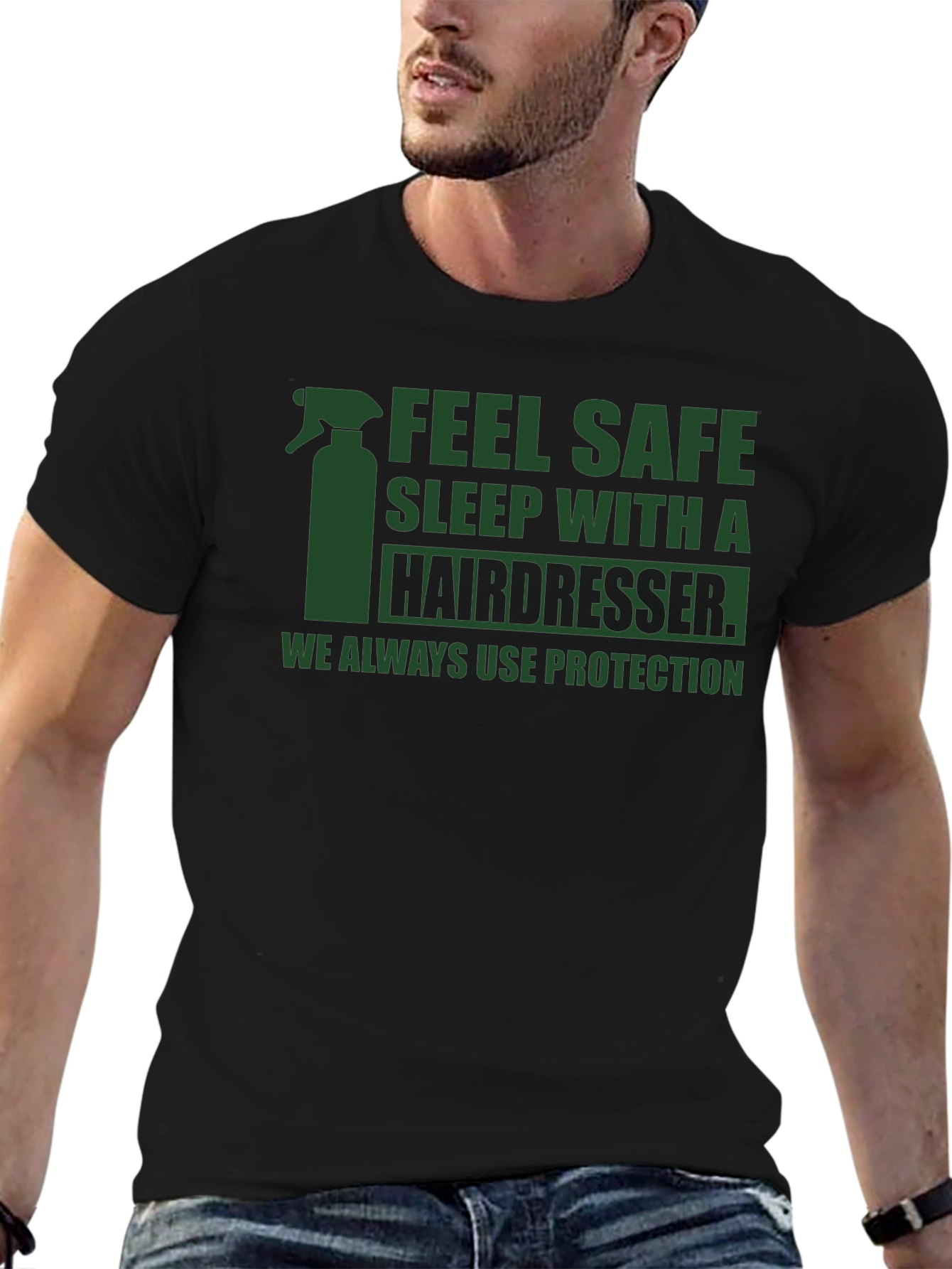 Hairdresser Protection T-Shirt - Feel Safe
