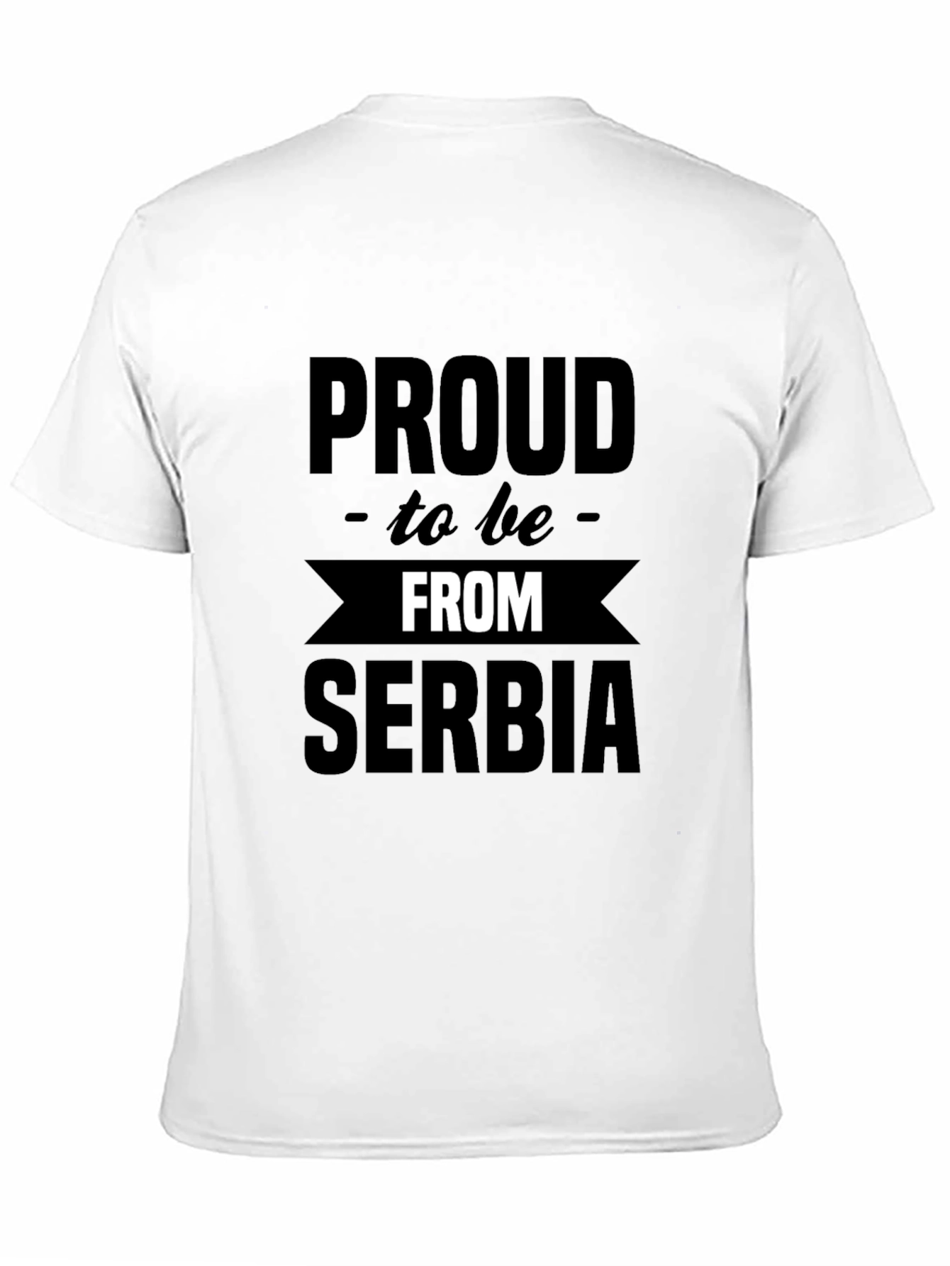 Proud to be From Serbia Graphic T-Shirt