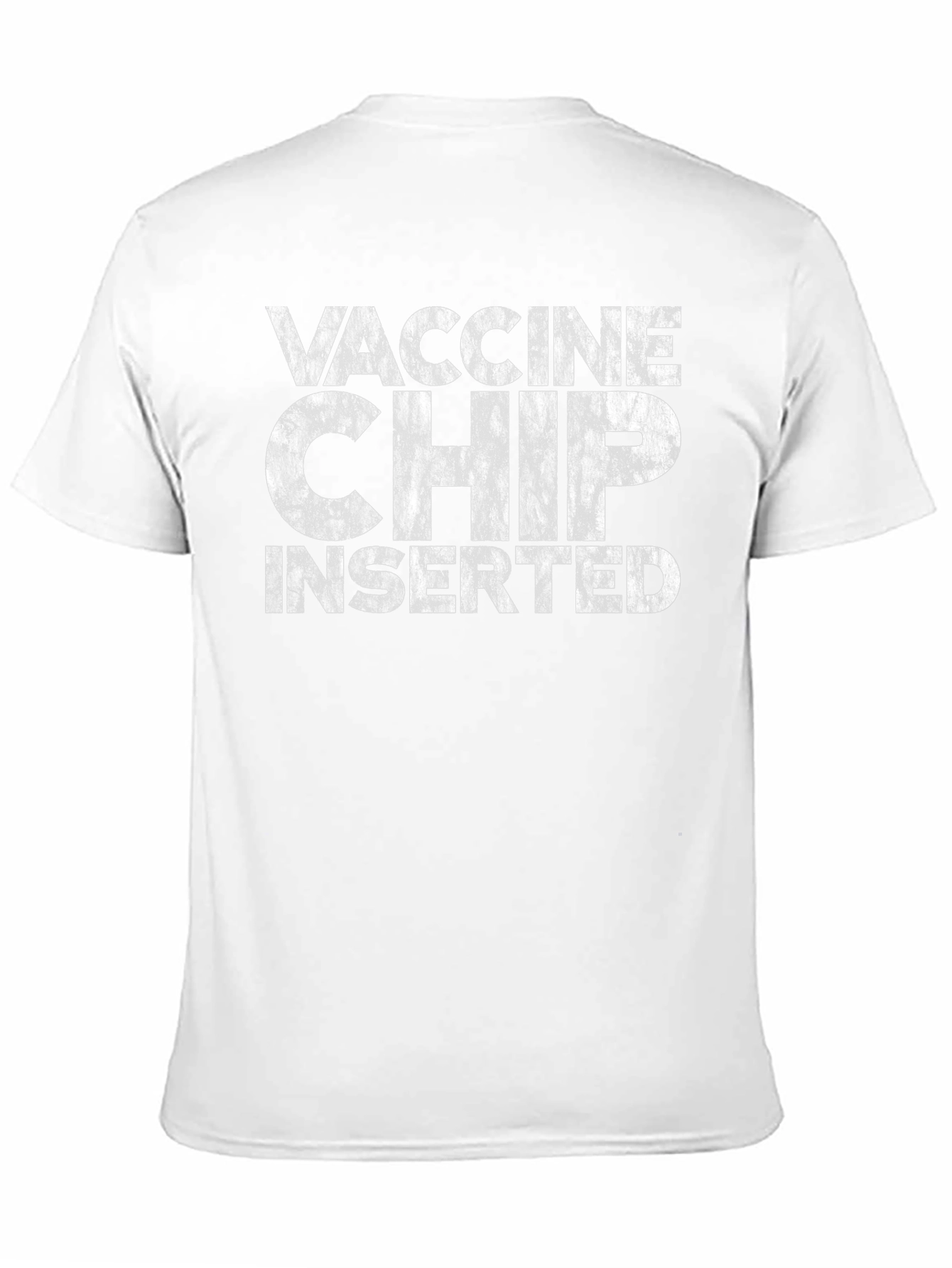 Vaccine Chip Inserted Graphic T-Shirt