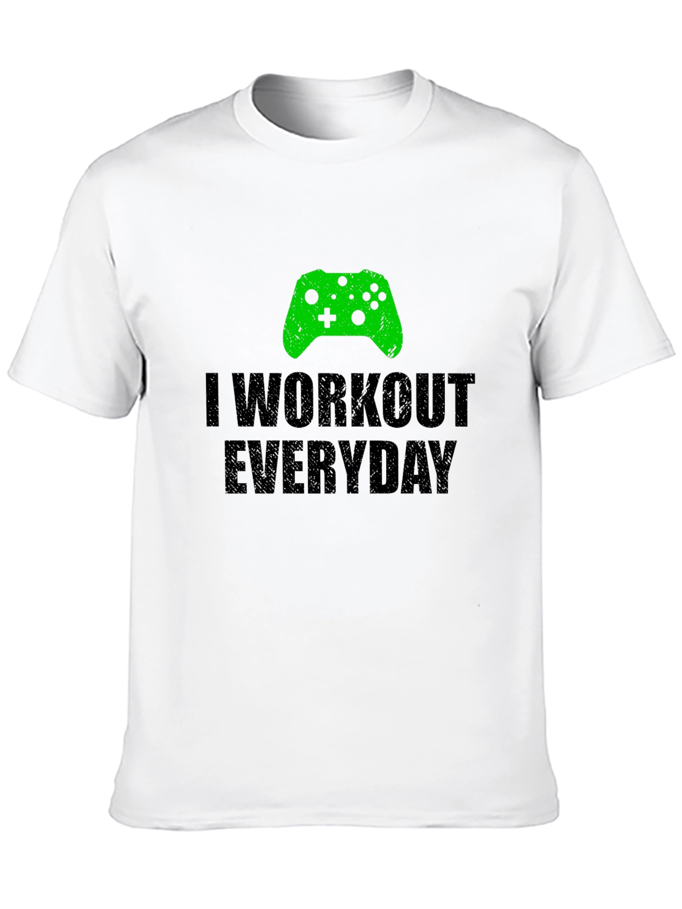 Gamer Workout T-Shirt - I Workout Everyday