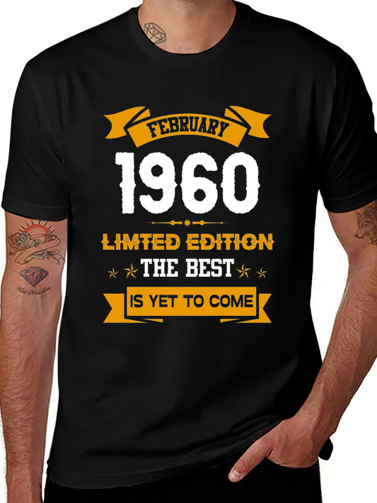 February 1960 Limited Edition Graphic T-Shirt