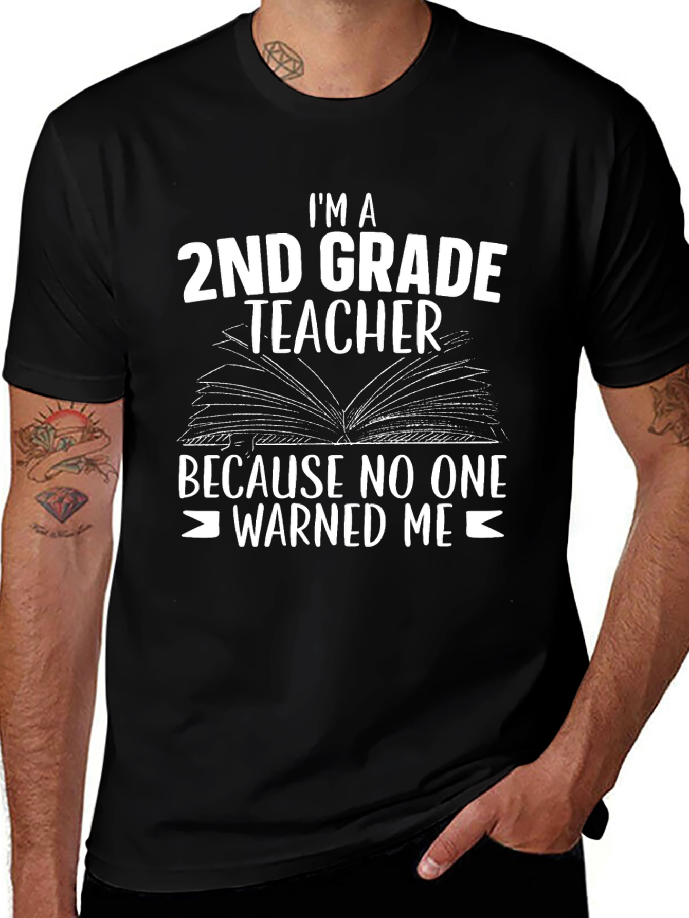 2nd Grade Teacher Graphic T-Shirt