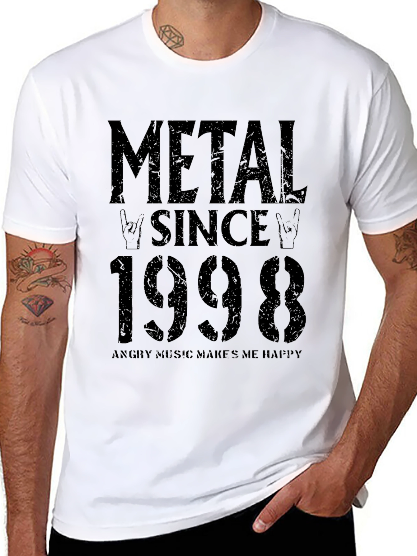 Metal Since 1998 Black T-Shirt
