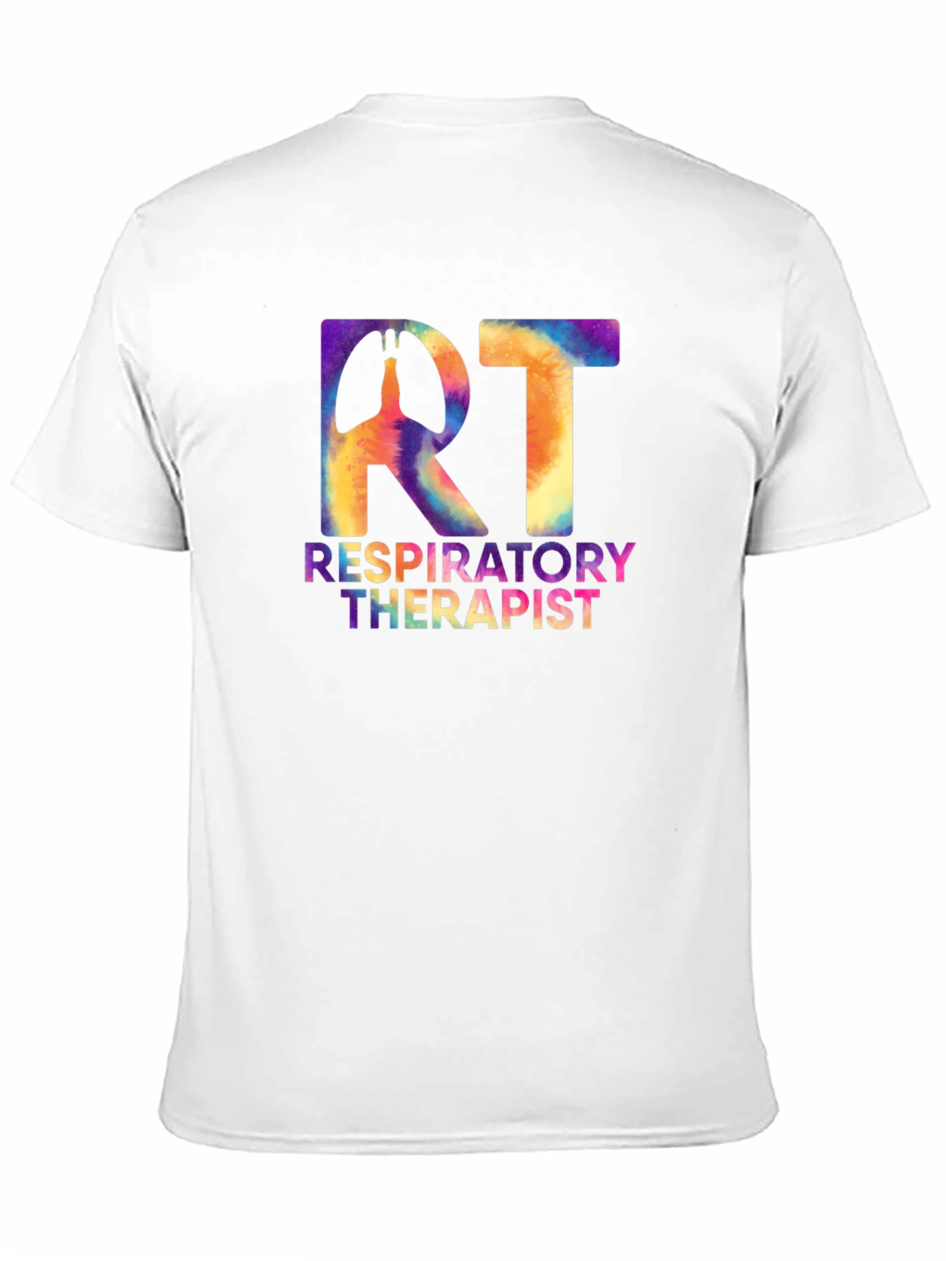 Respiratory Therapist Tie-Dye Graphic T-Shirt