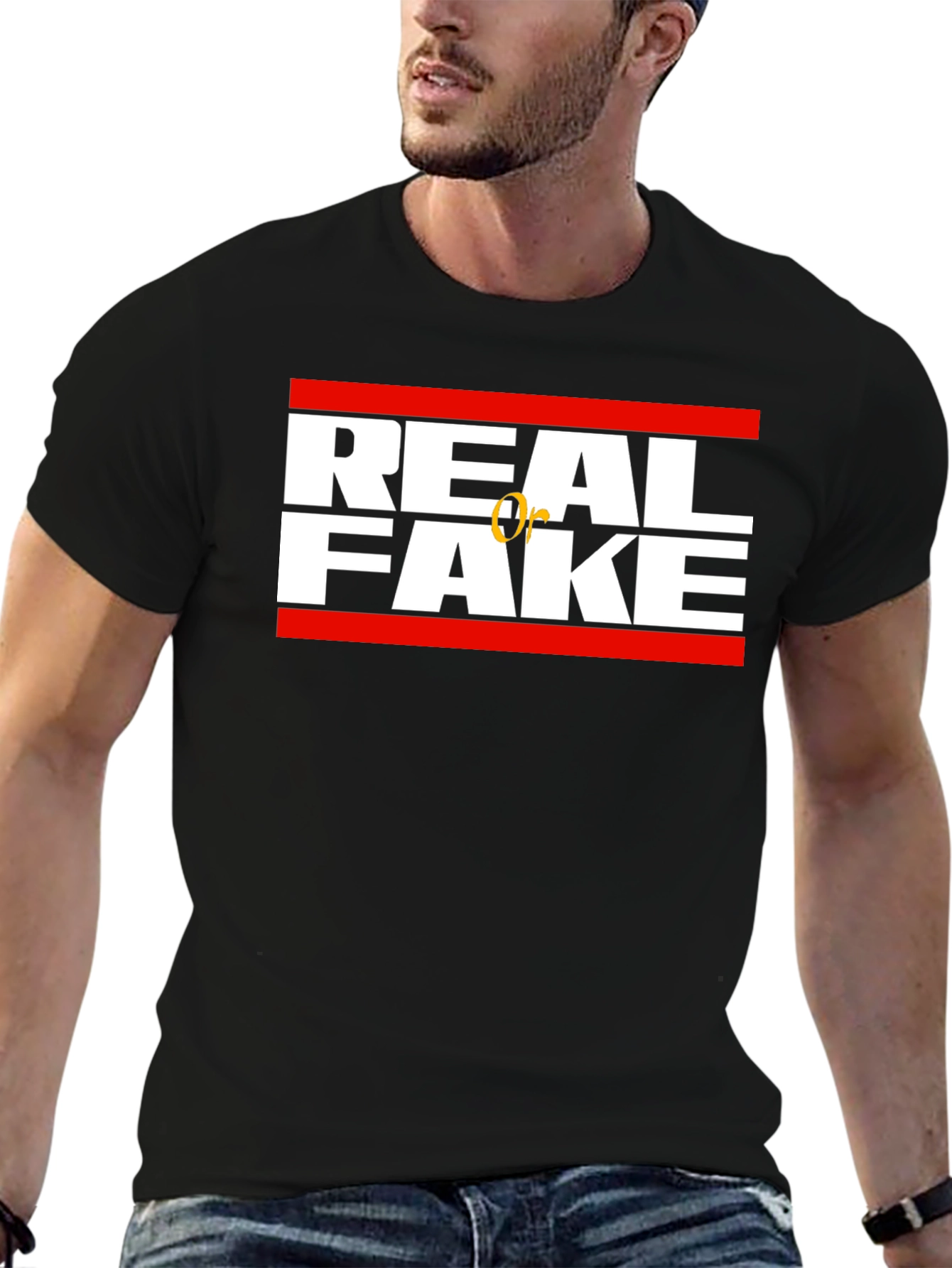 Real or Fake Graphic Tee