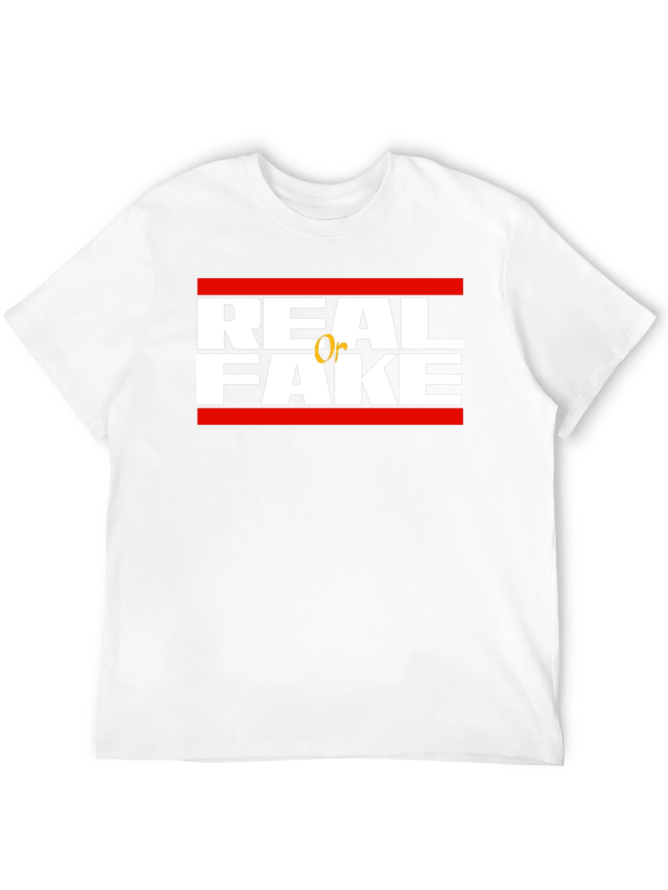 Real or Fake Graphic Tee