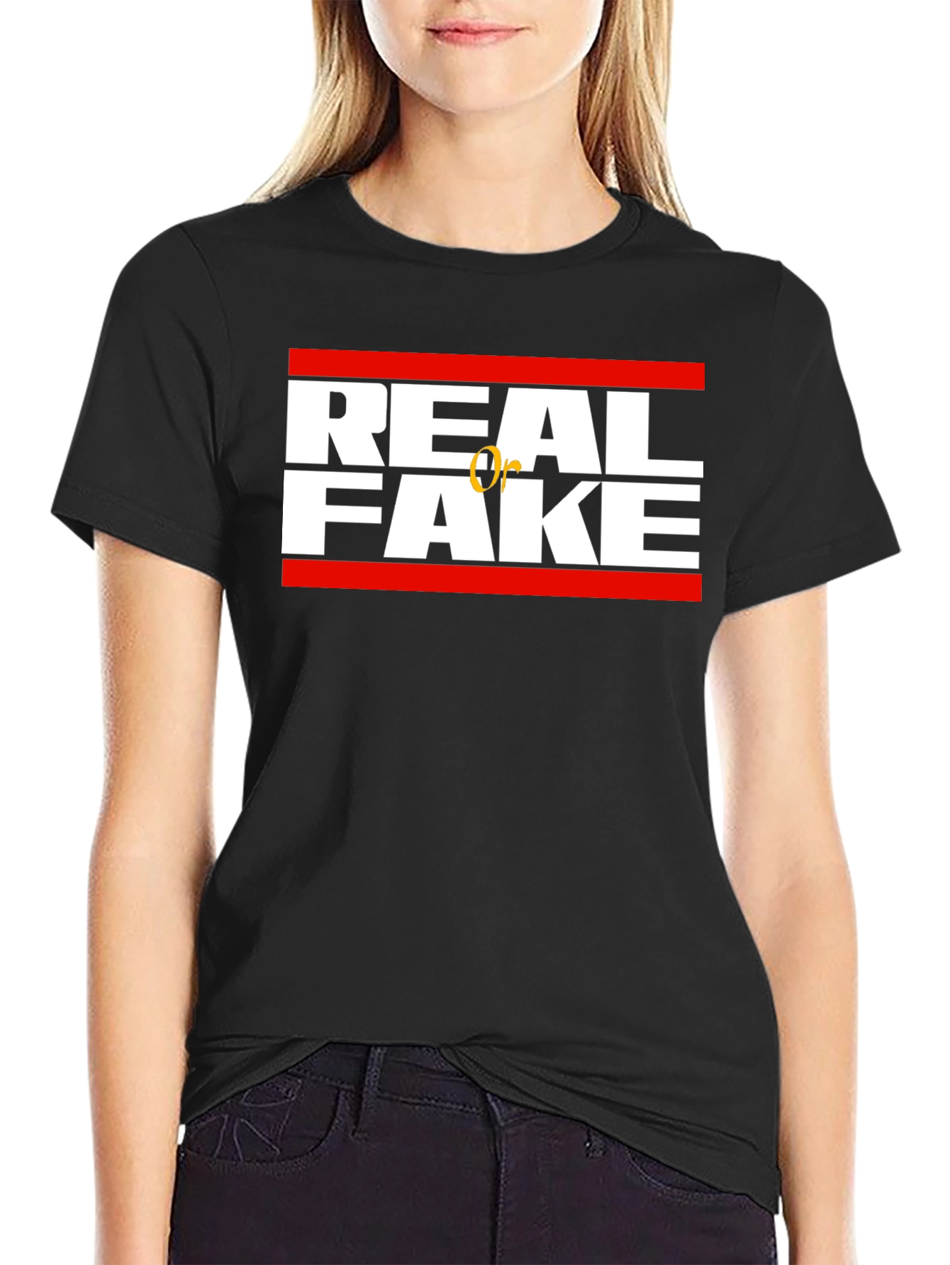 Real or Fake Graphic Tee
