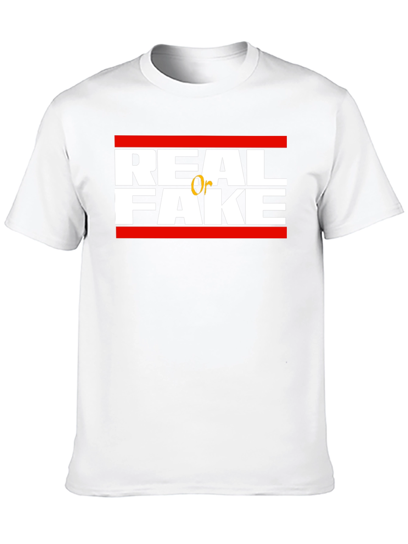 Real or Fake Graphic Tee