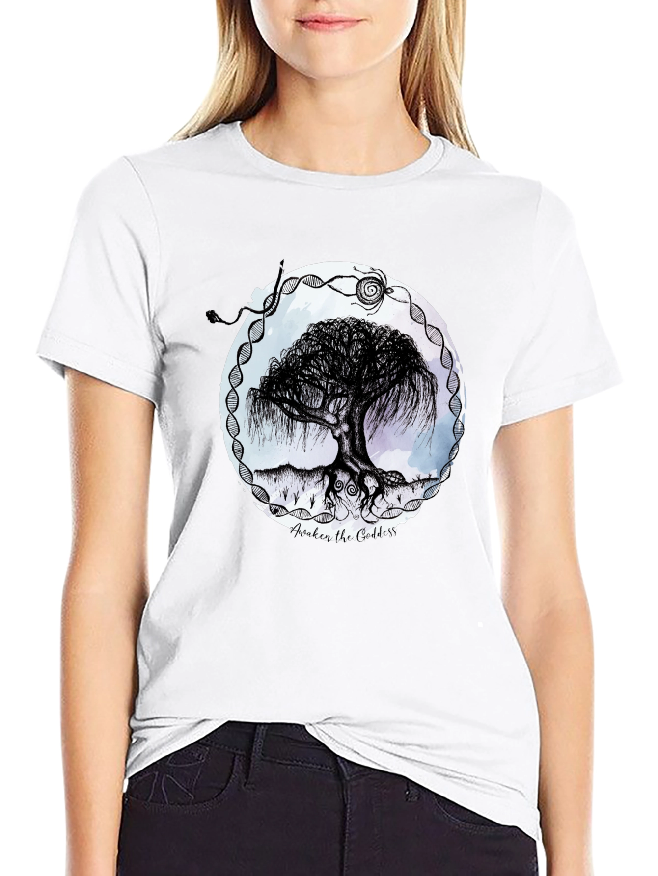 Tree of Life Graphic Tee - Unisex Black T-Shirt