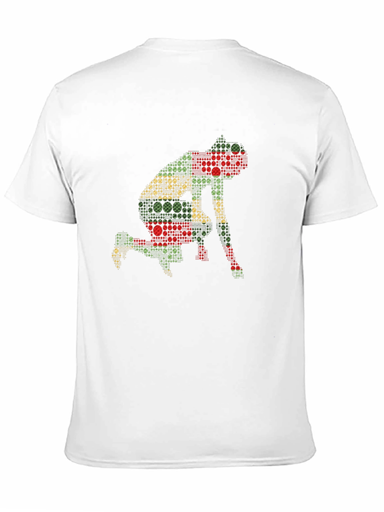 Geometric Runner Black T-Shirt