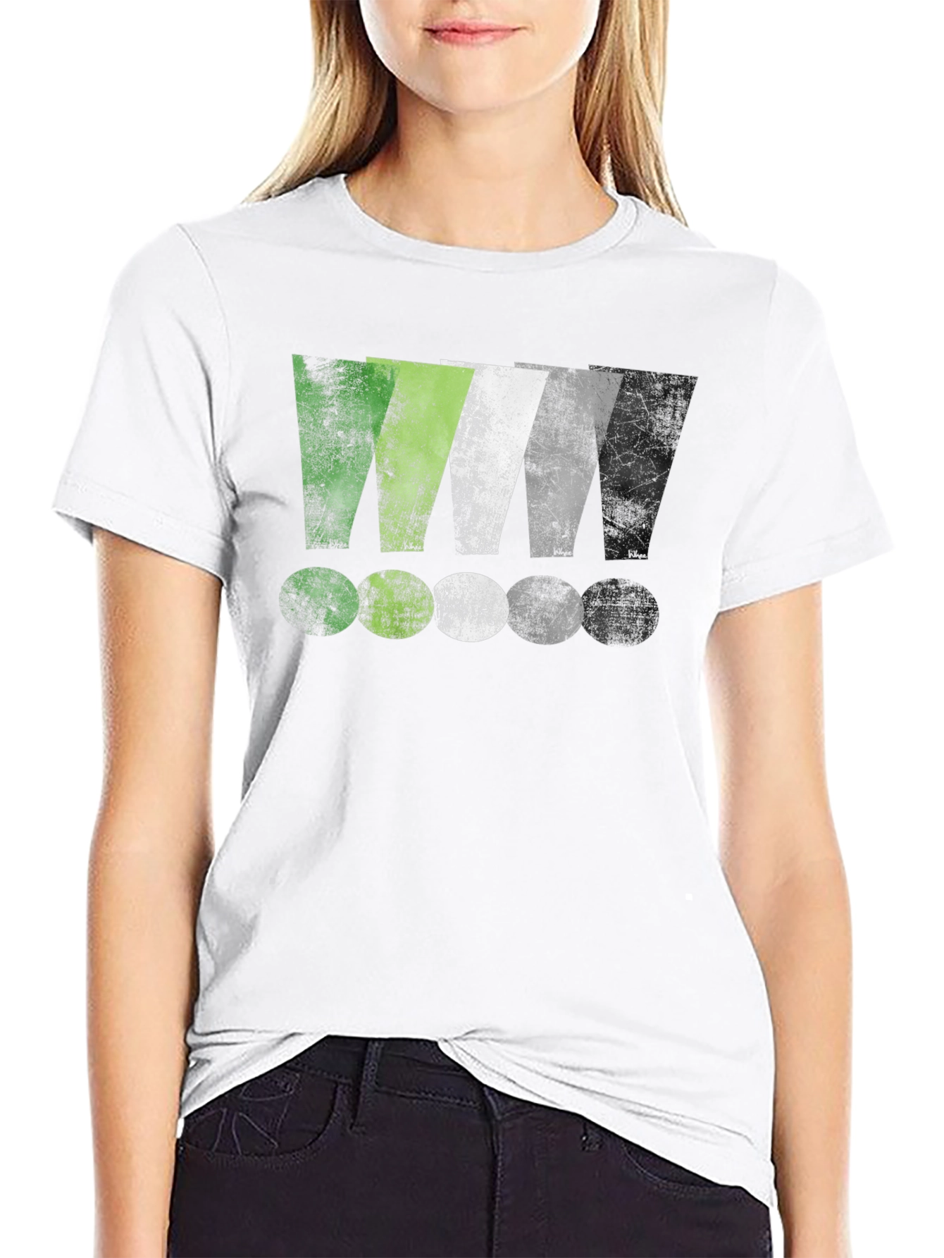 Statement T-Shirt - Bold Exclamation Graphic Tee