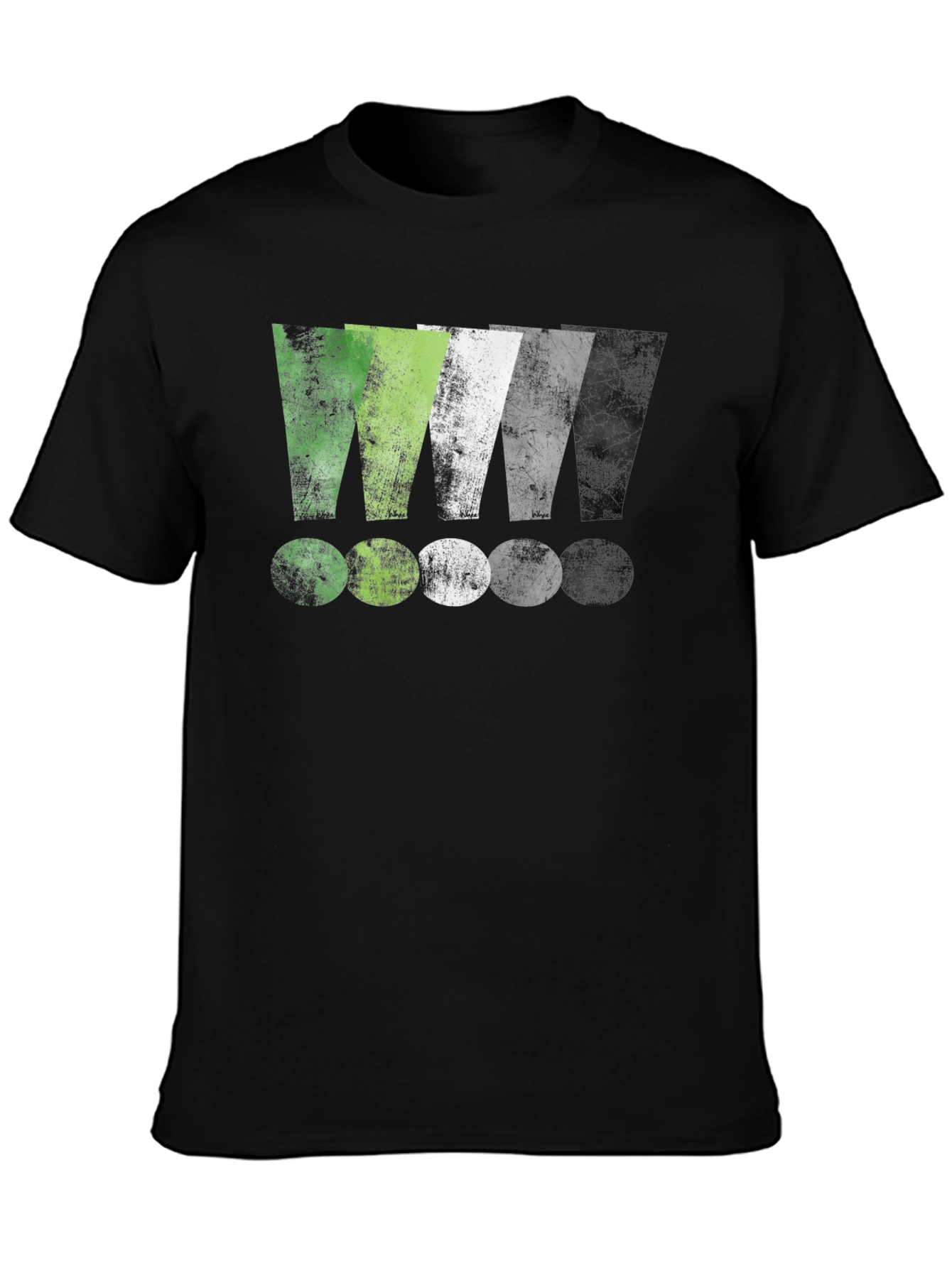 Statement T-Shirt - Bold Exclamation Graphic Tee