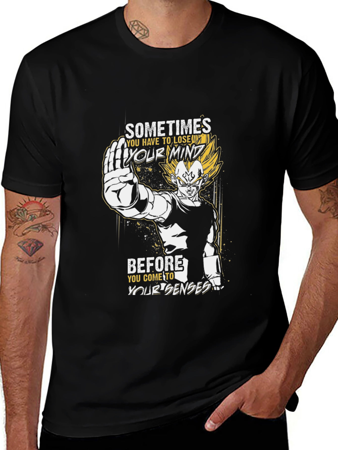 Vegeta Majin Mind T-Shirt - DBZ Anime Tee