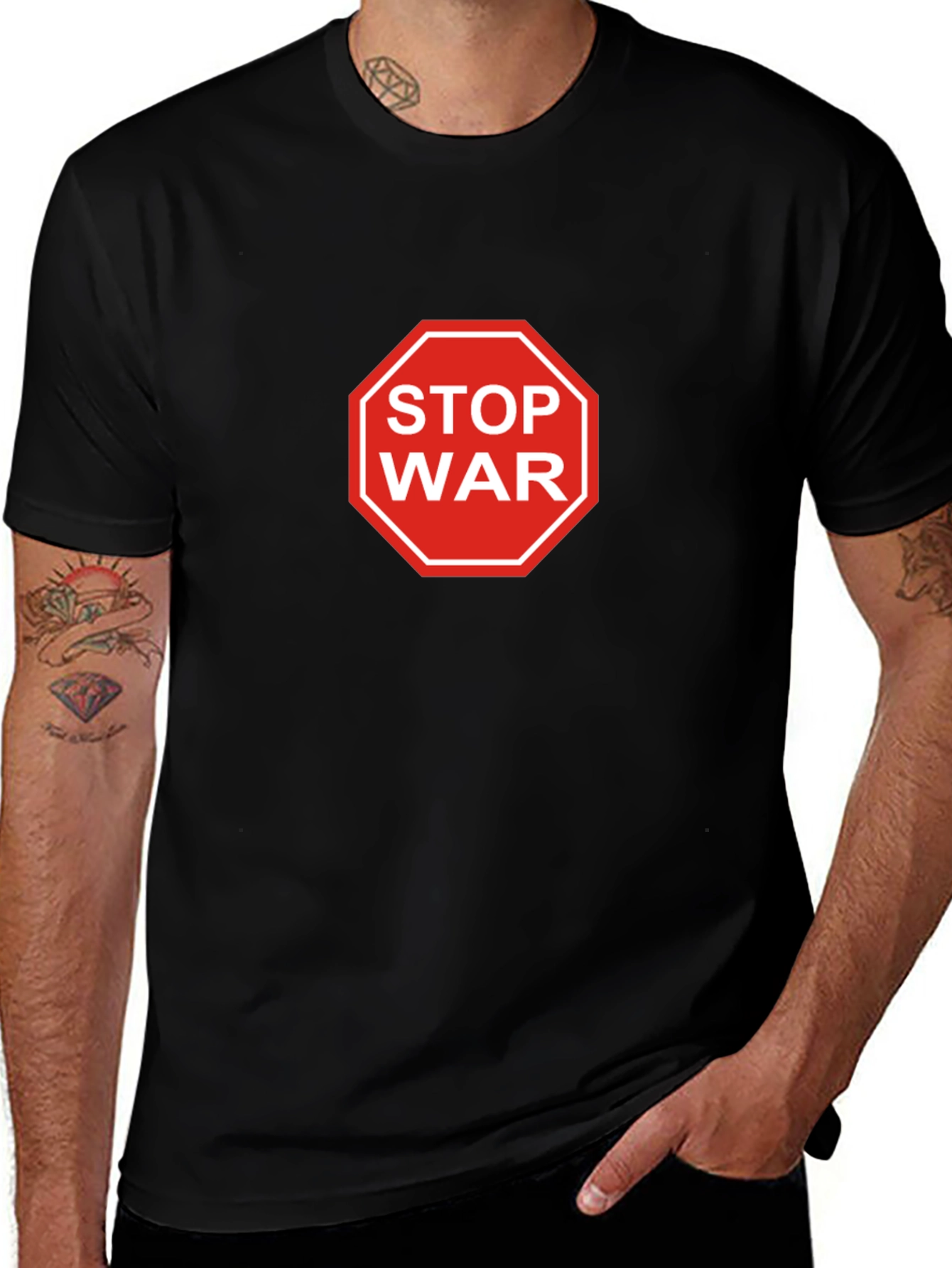 Stop War Graphic Tee - Activist T-Shirt