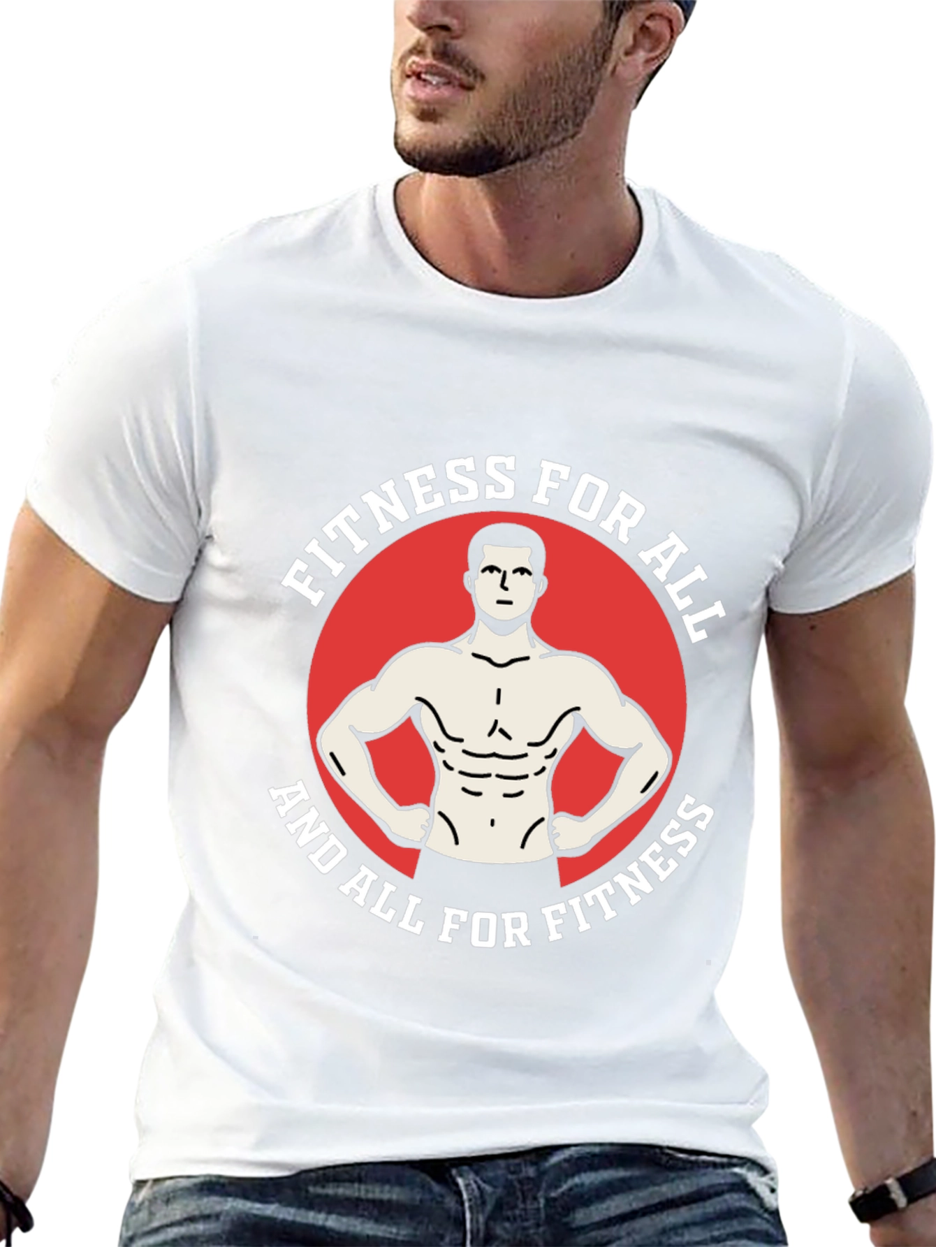 Fitness For All Graphic T-Shirt