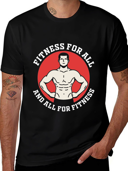 Fitness For All Graphic T-Shirt