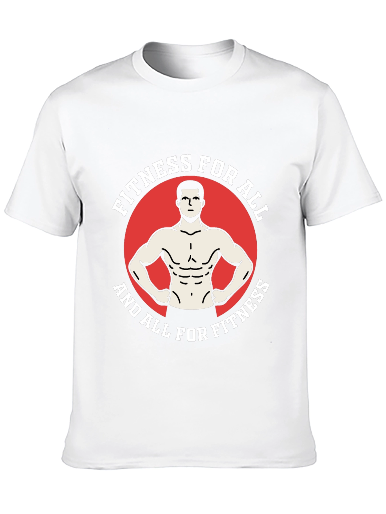 Fitness For All Graphic T-Shirt