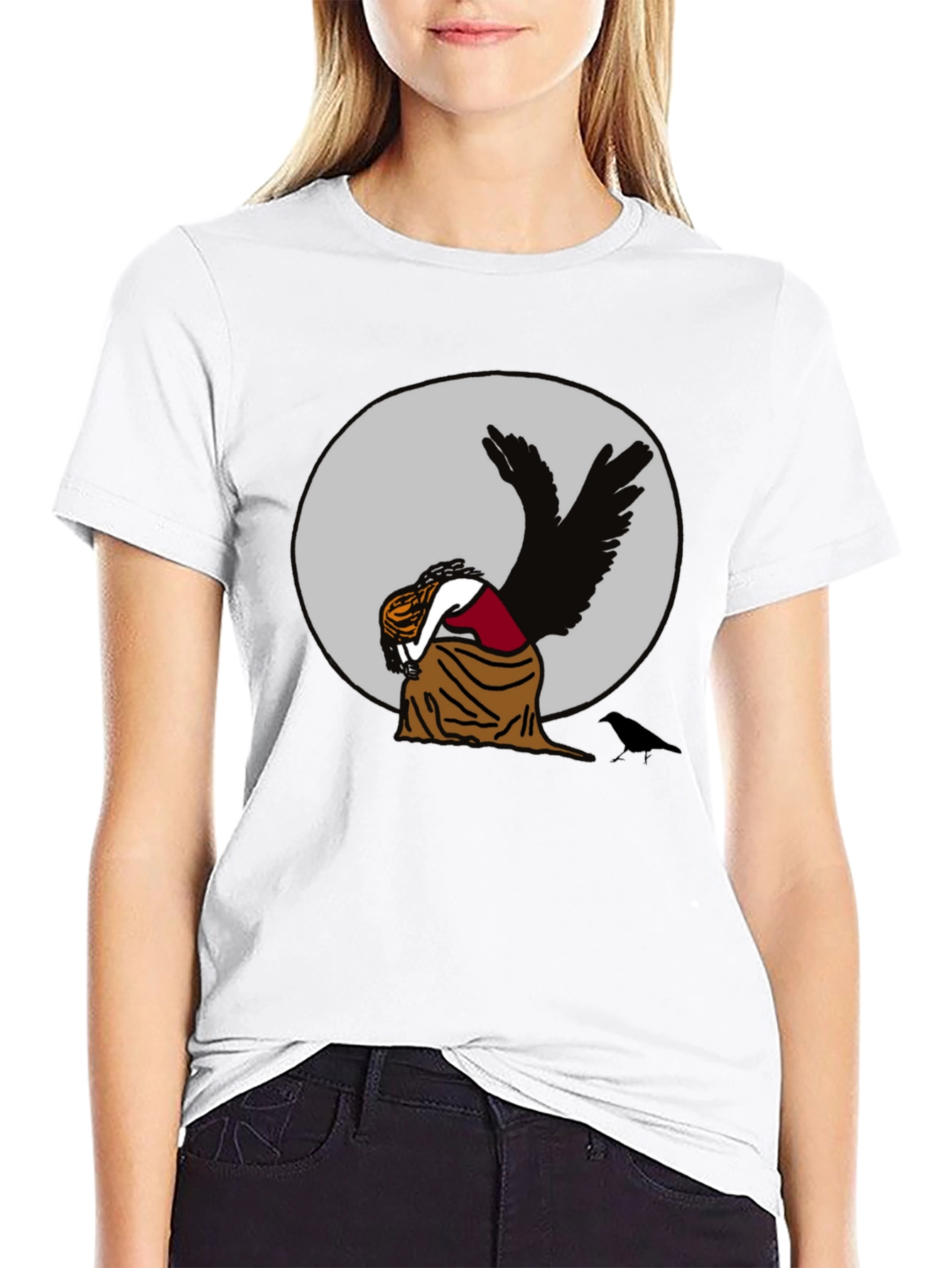 Ravens Embrace T-Shirt - Unique Graphic Tee